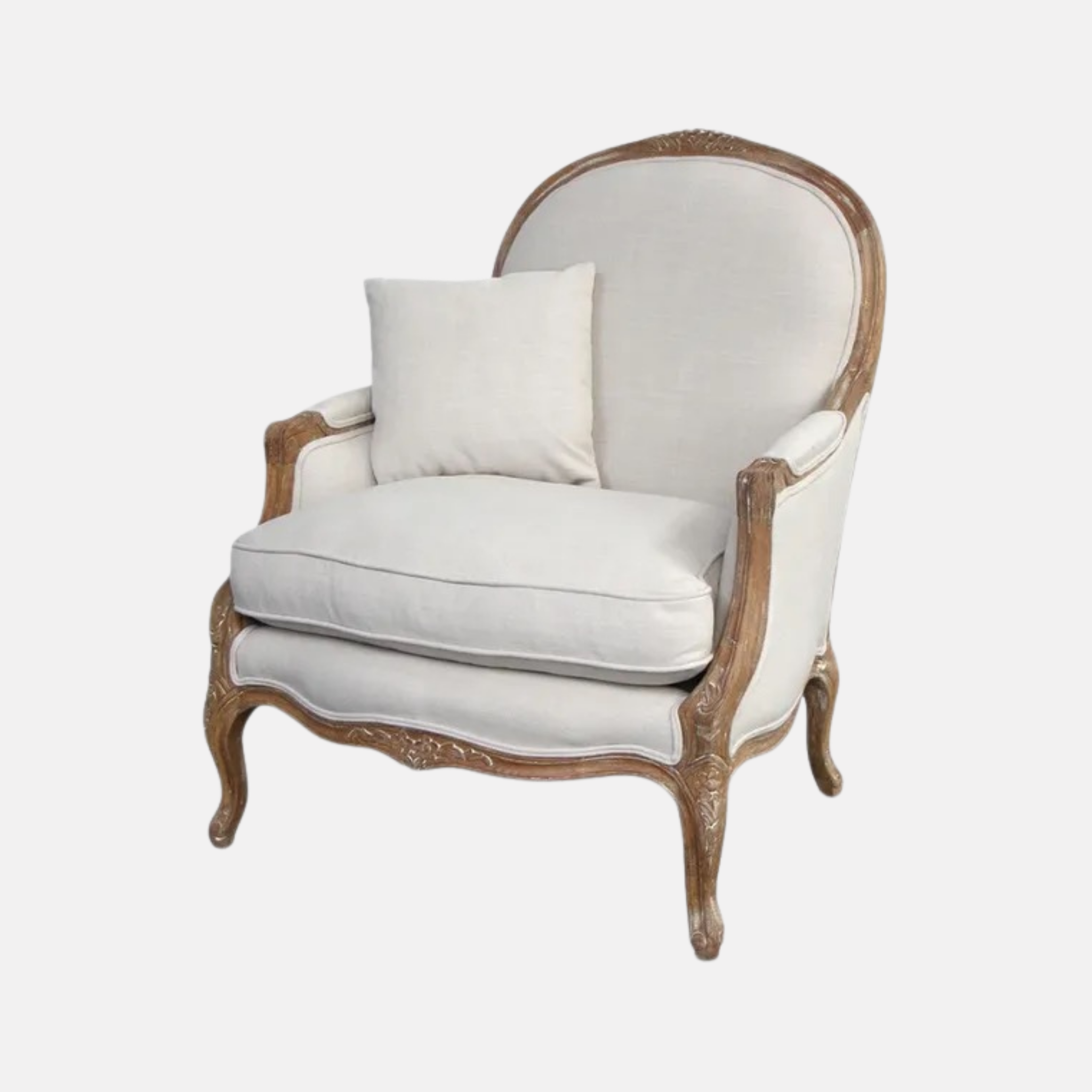 Elenor Armchair - Natural Linen