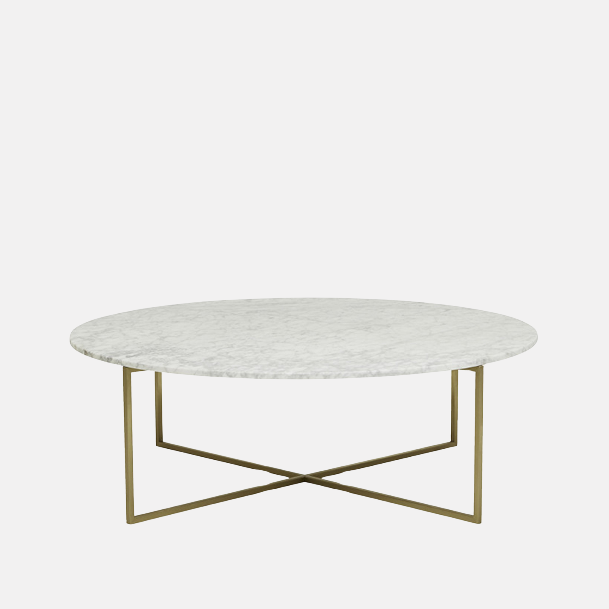 Elle Luxe Marble Coffee Table - Gold