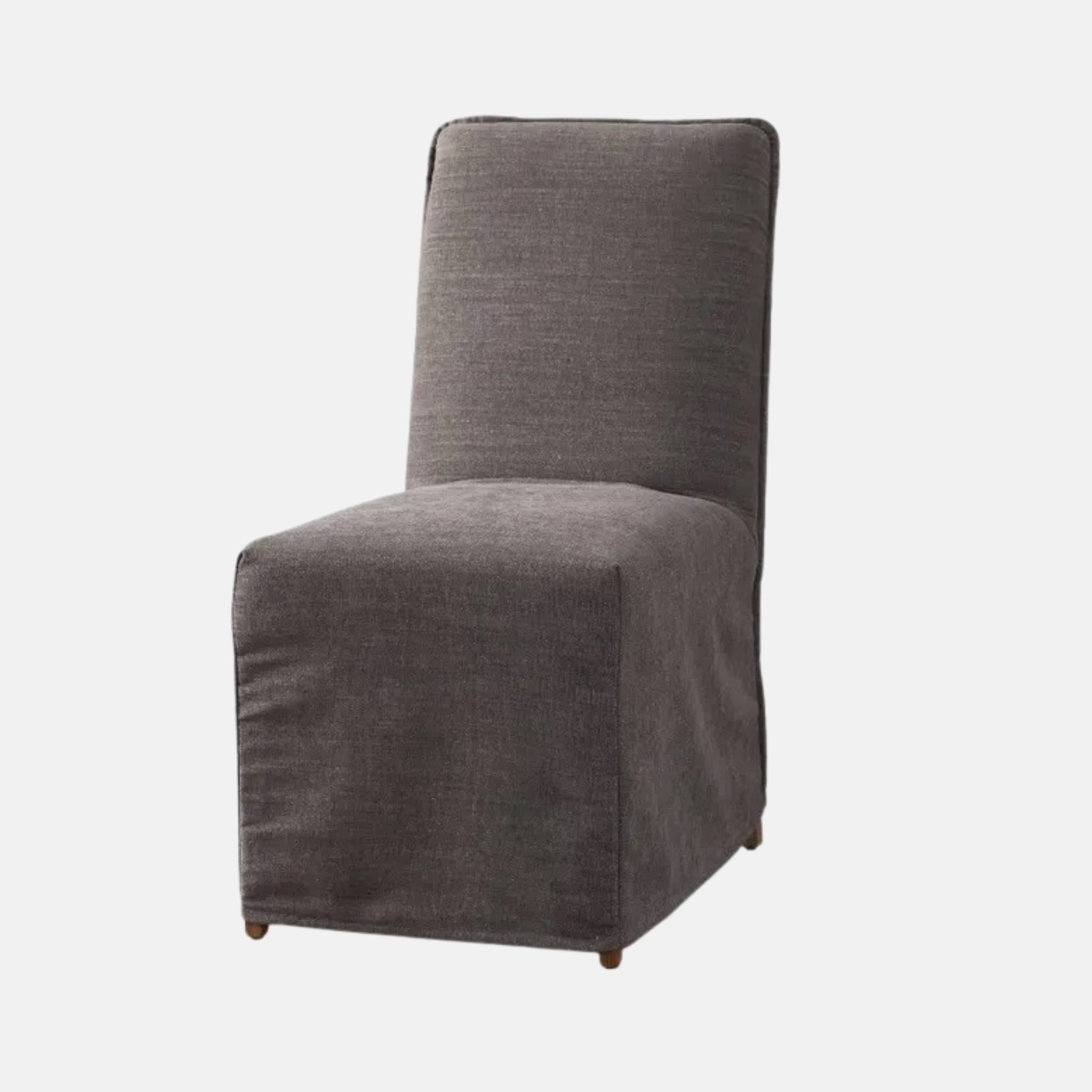 Elle Slipcover Dining Chair - Grey
