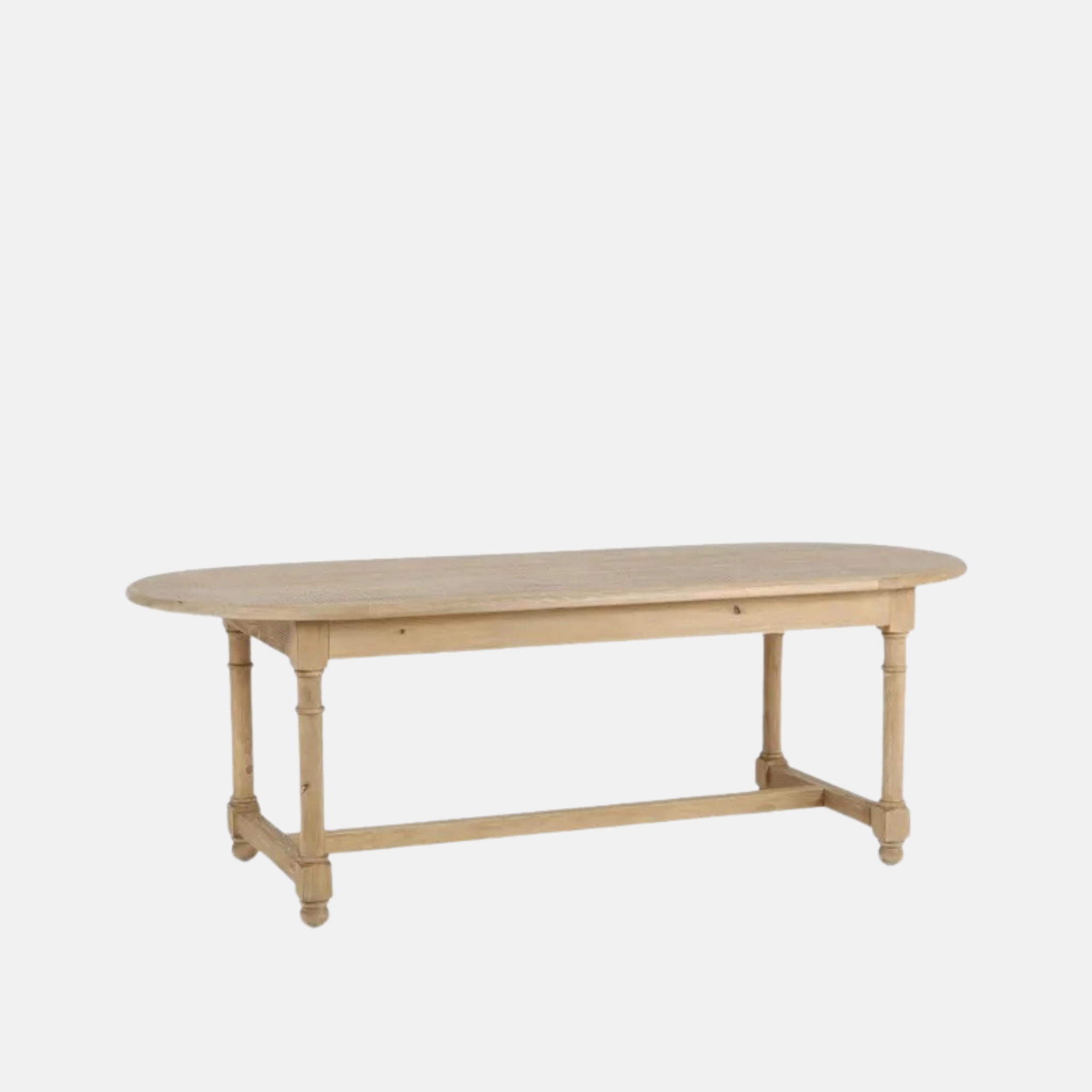 Elodie Dining Table Oval End - Pine