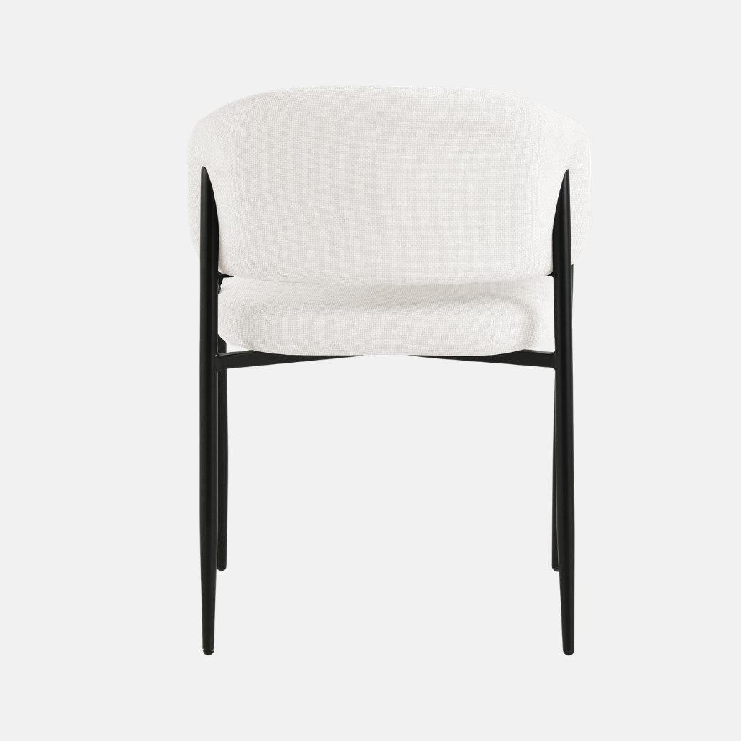 Emerson Dining Chair - Ivory Set of 2