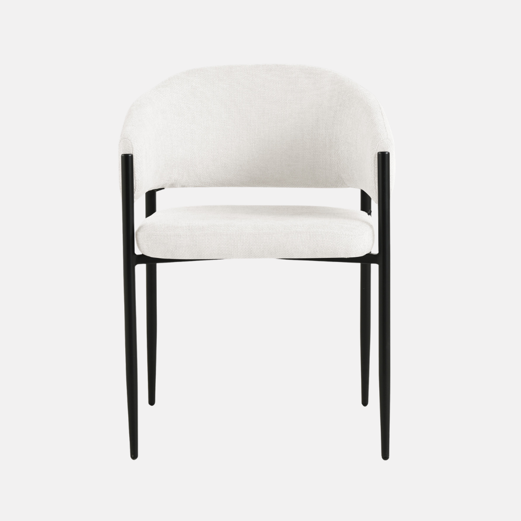 Emerson Dining Chair - Ivory Set of 2