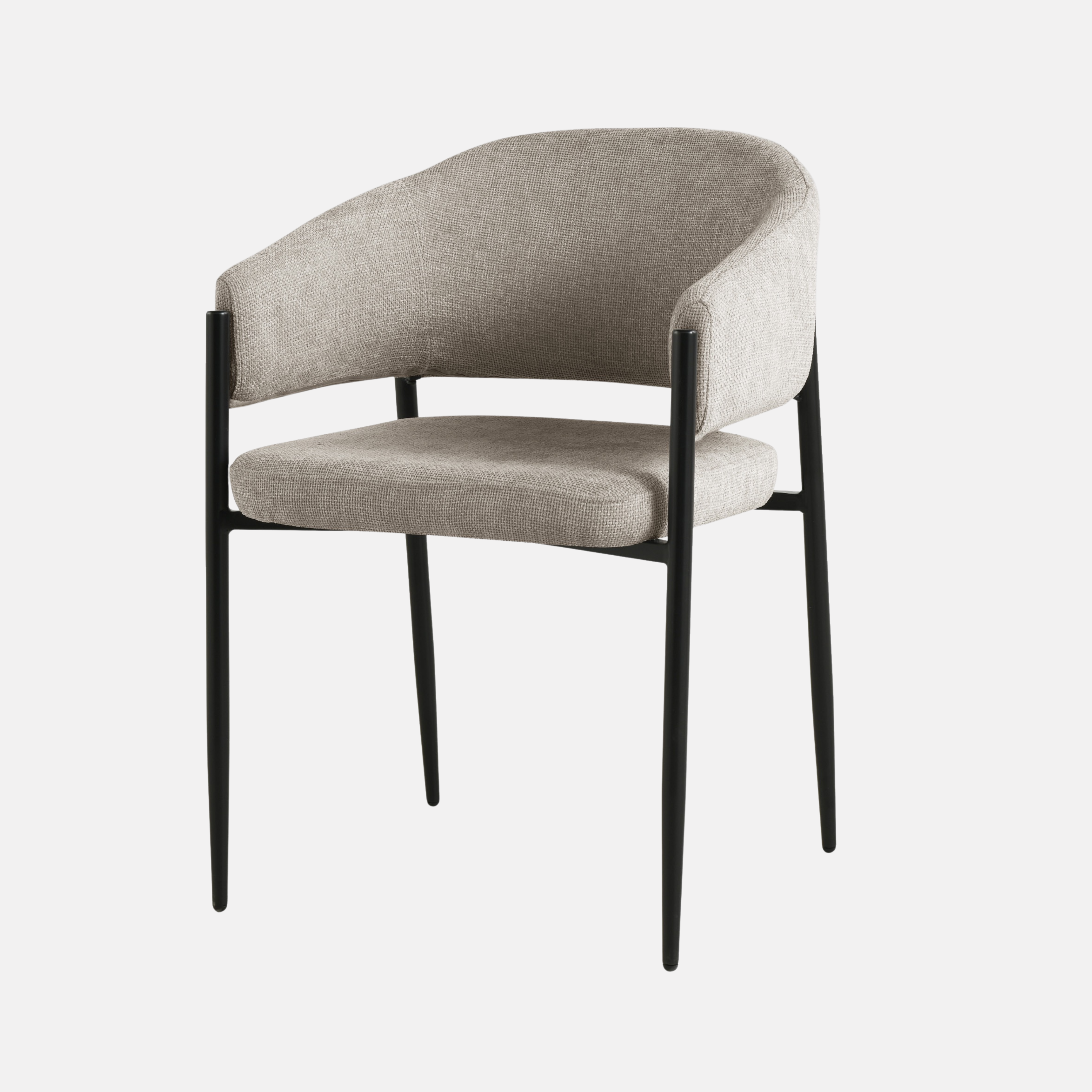 Emerson Dining Chair - Taupe Set of 2
