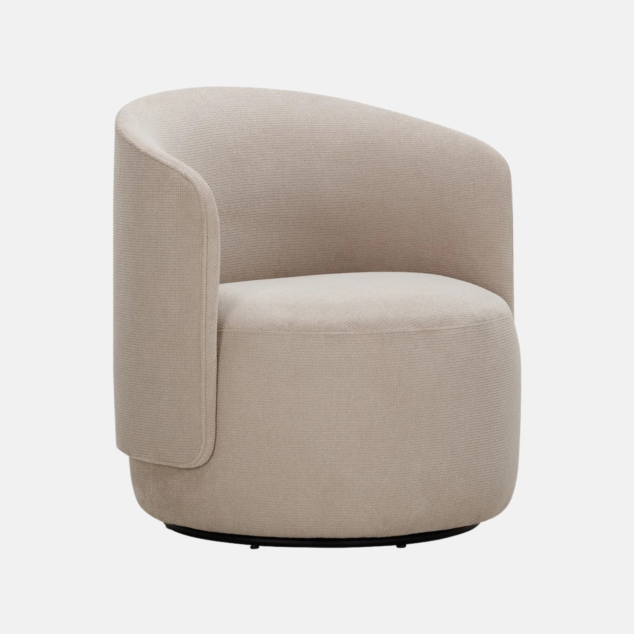 Estella Swivel Armchair - Natural