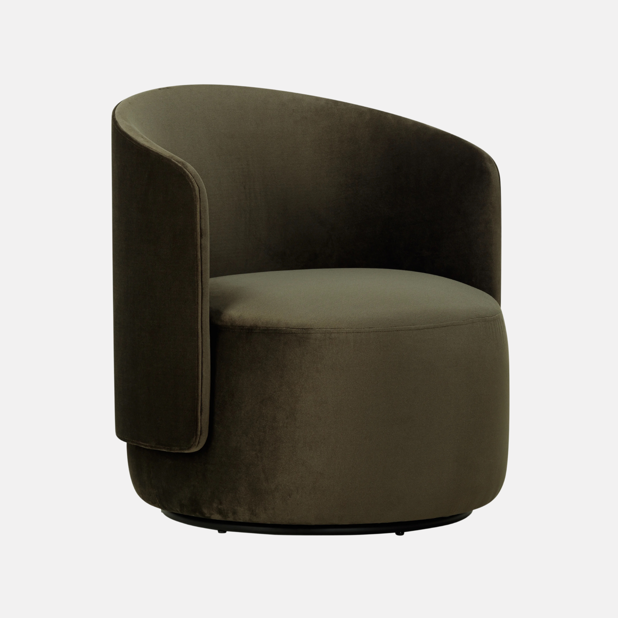 Estella Swivel Armchair - Olive