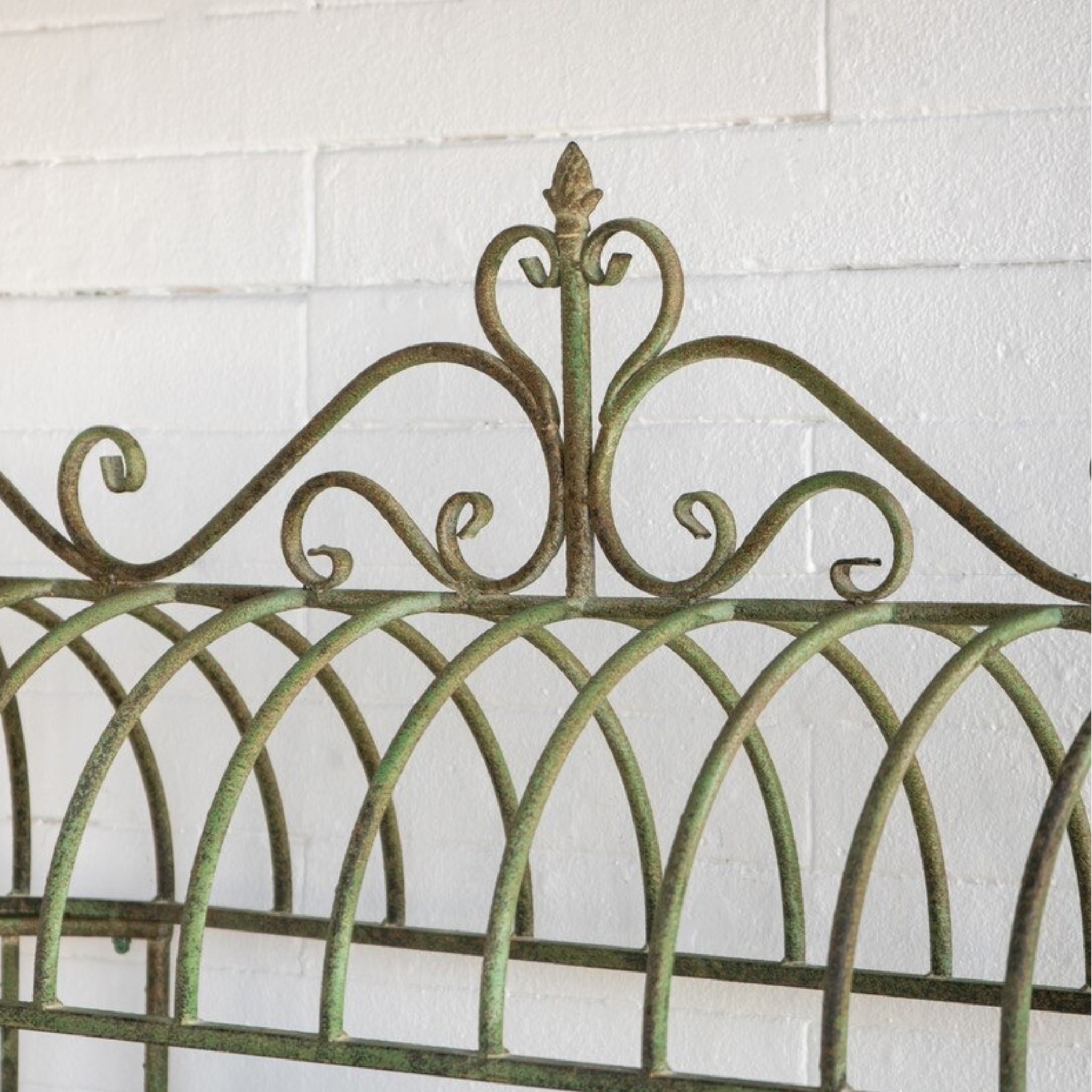 Filigree Iron Shelves