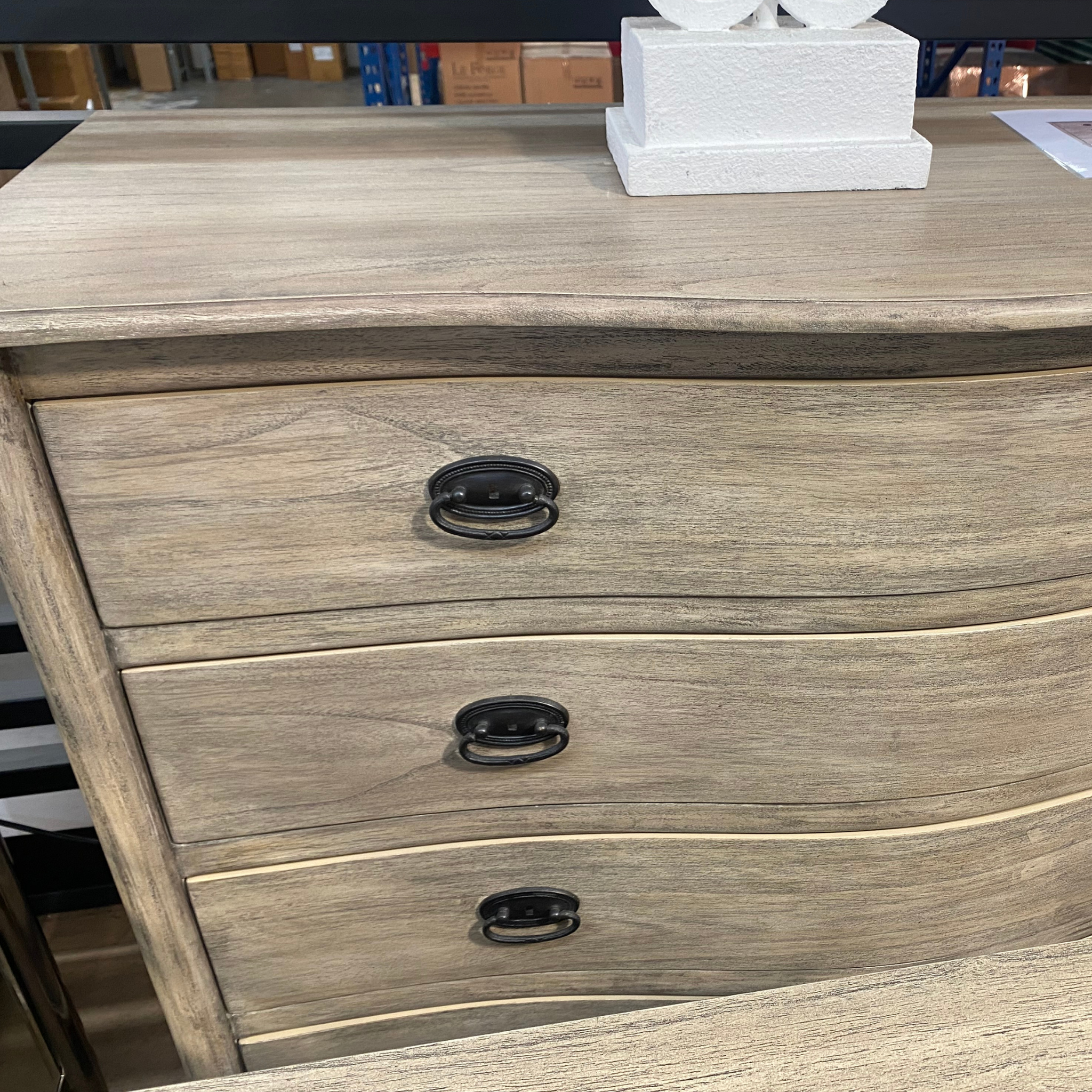 Marcelle French Oak Commode - Natural