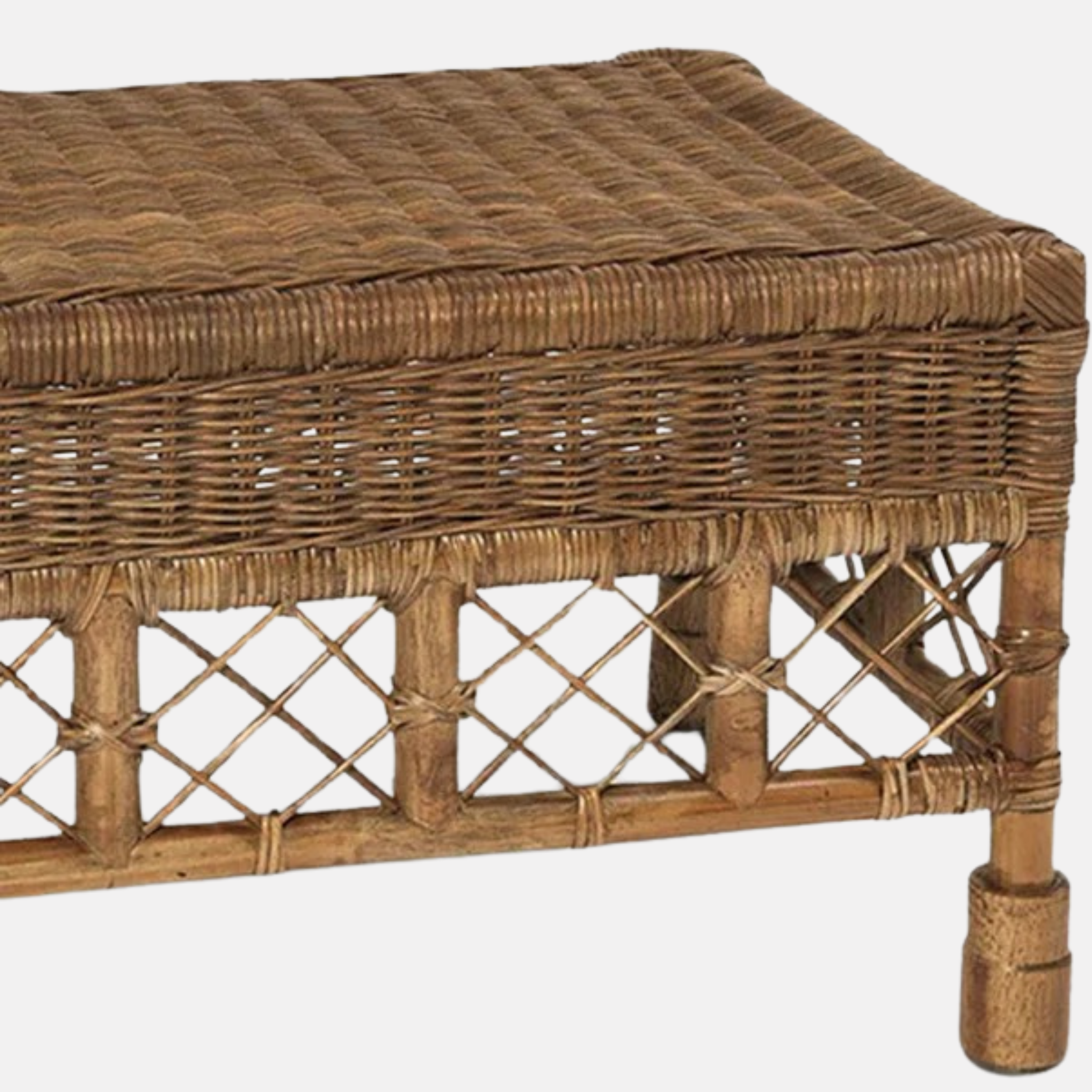 G & T Rattan Foot Stool