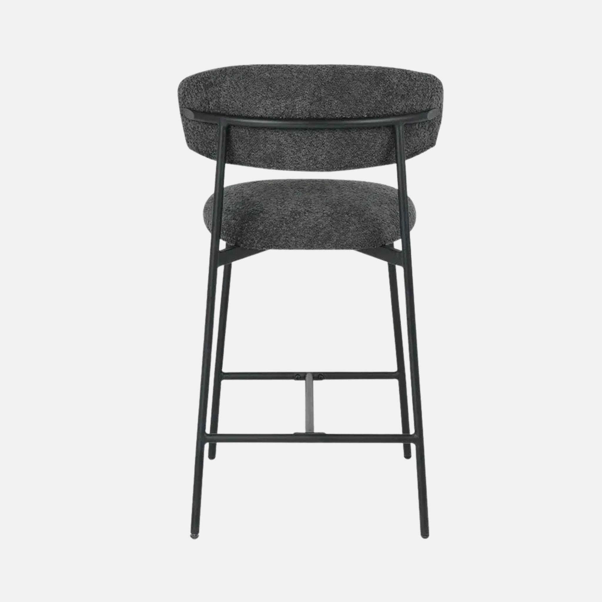 George Counter Stool PAIR - Charcoal