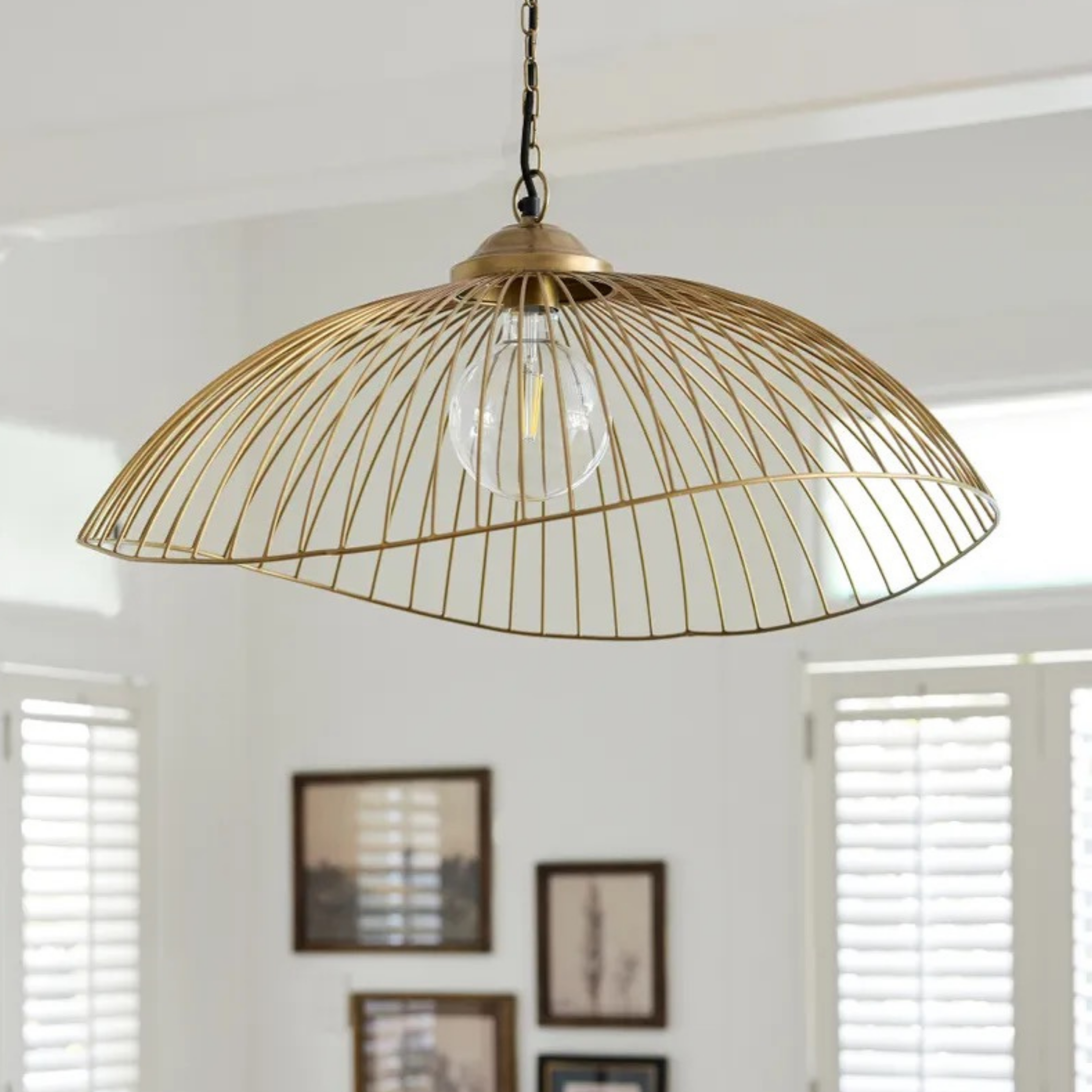 Havana Metal Pendant