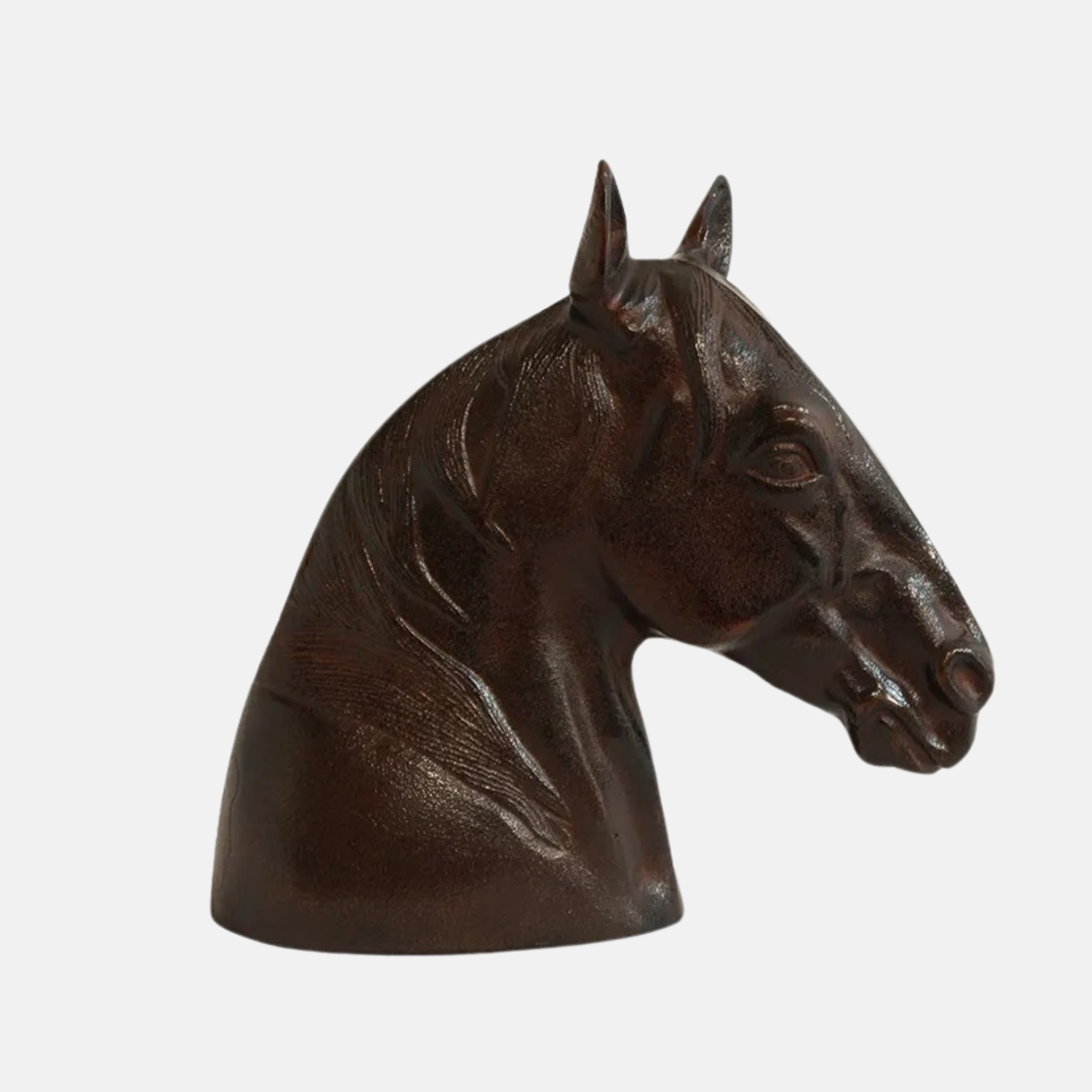 Horse Head Décor - Bronze