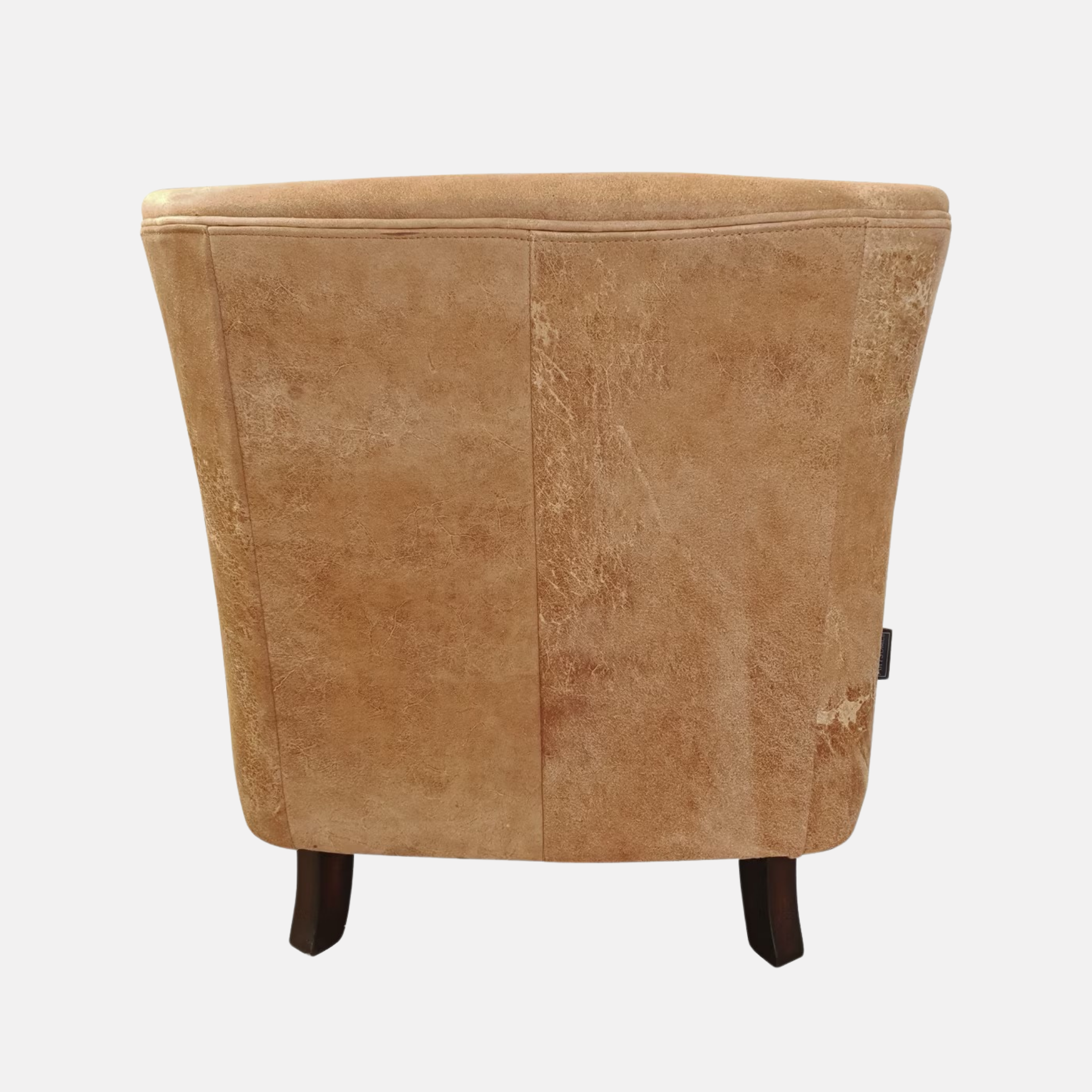 Mortimer Leather Armchair - Destroyed Camel
