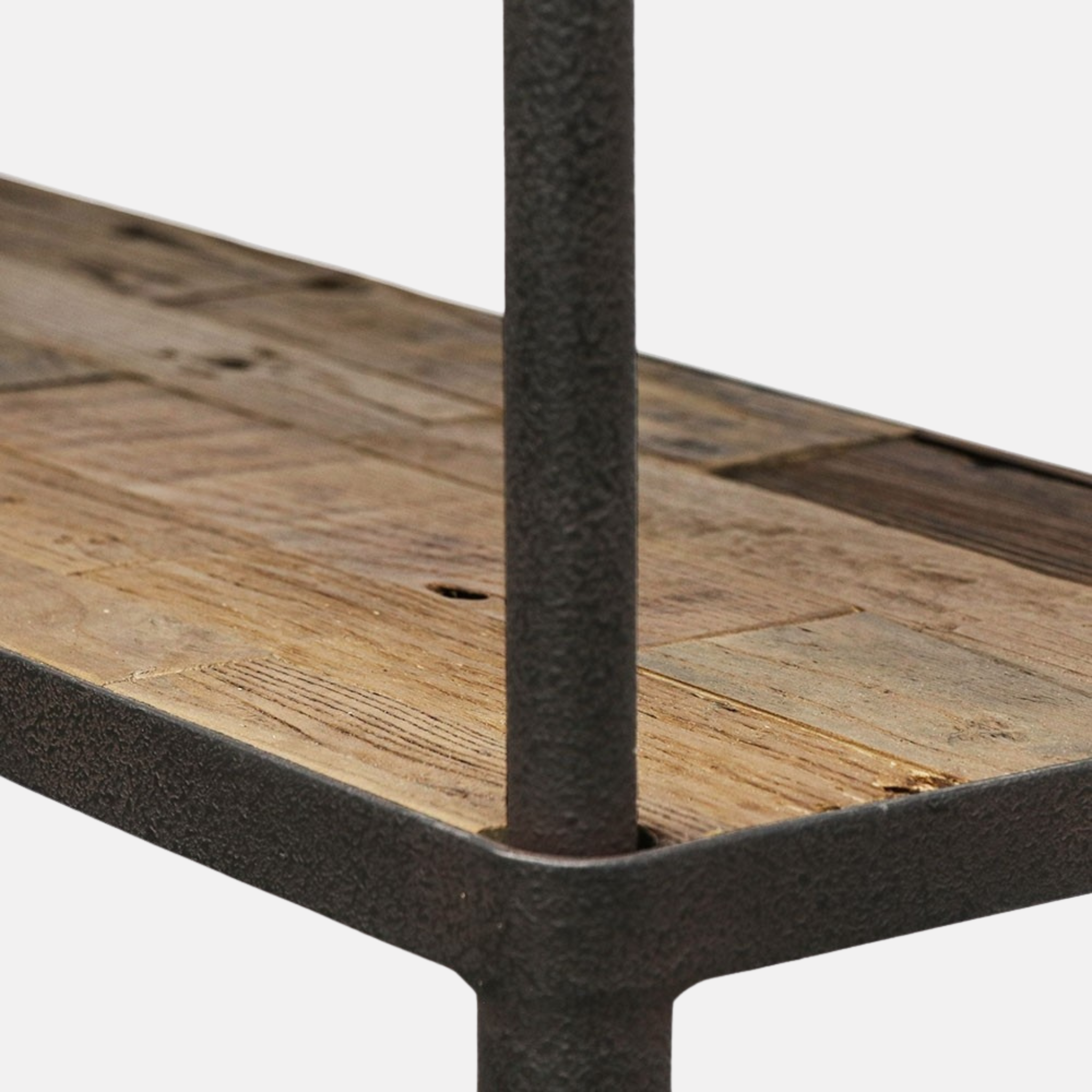 Industrial Metal Book Shelf - Wide