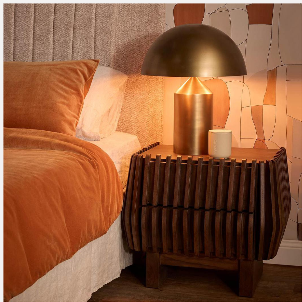 Jacaranda Lamp - Gold