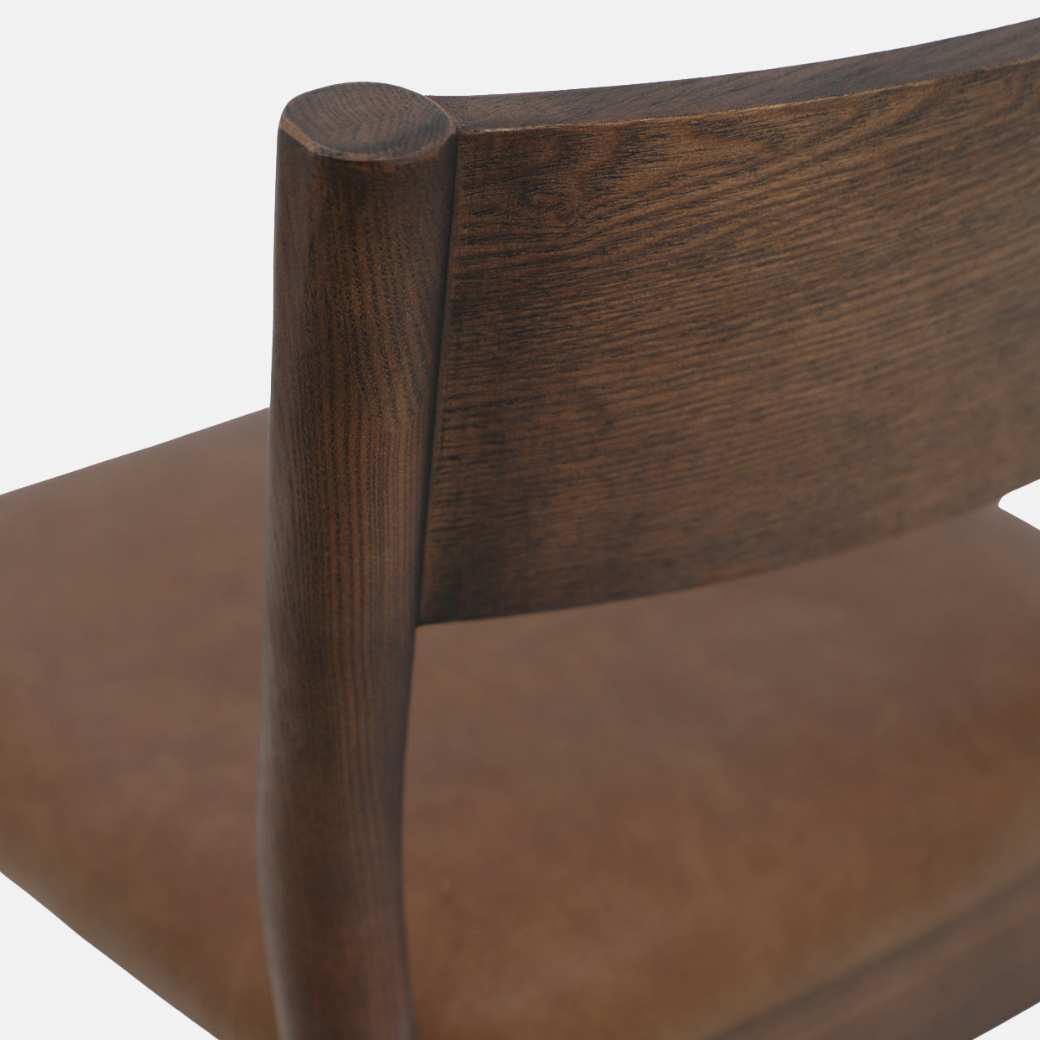 Keaton Barstool - Dark Oak