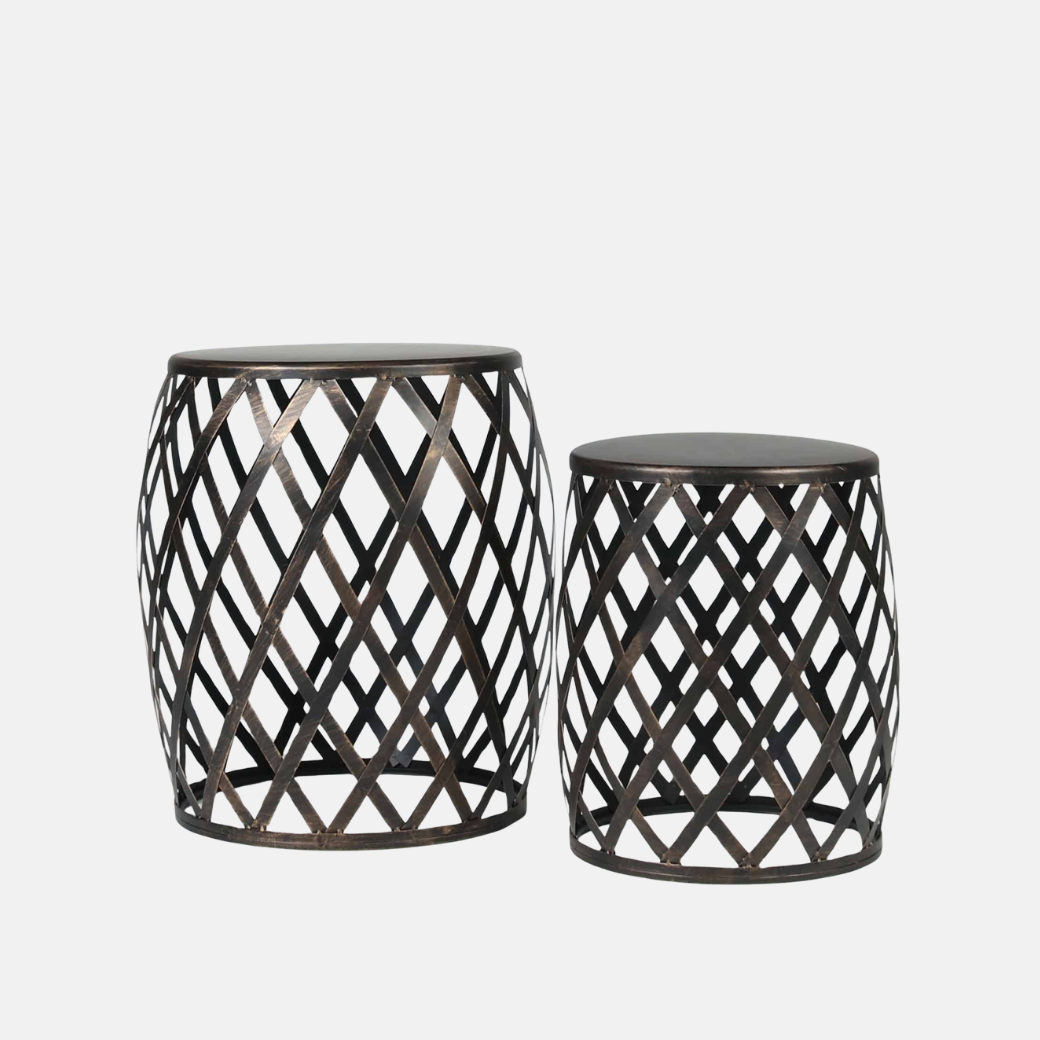 Lamai Drum Side Tables