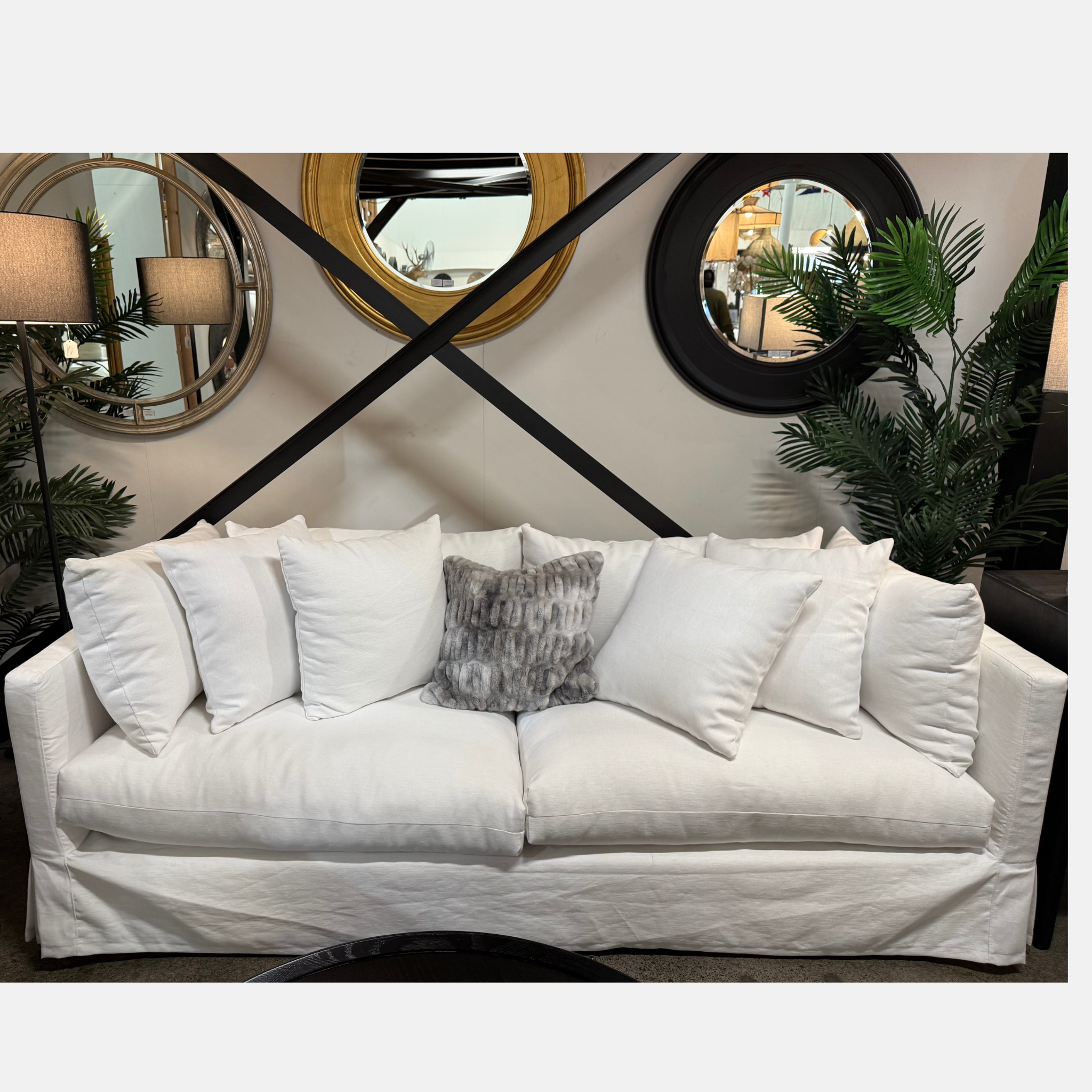 Long Island Sofa - White