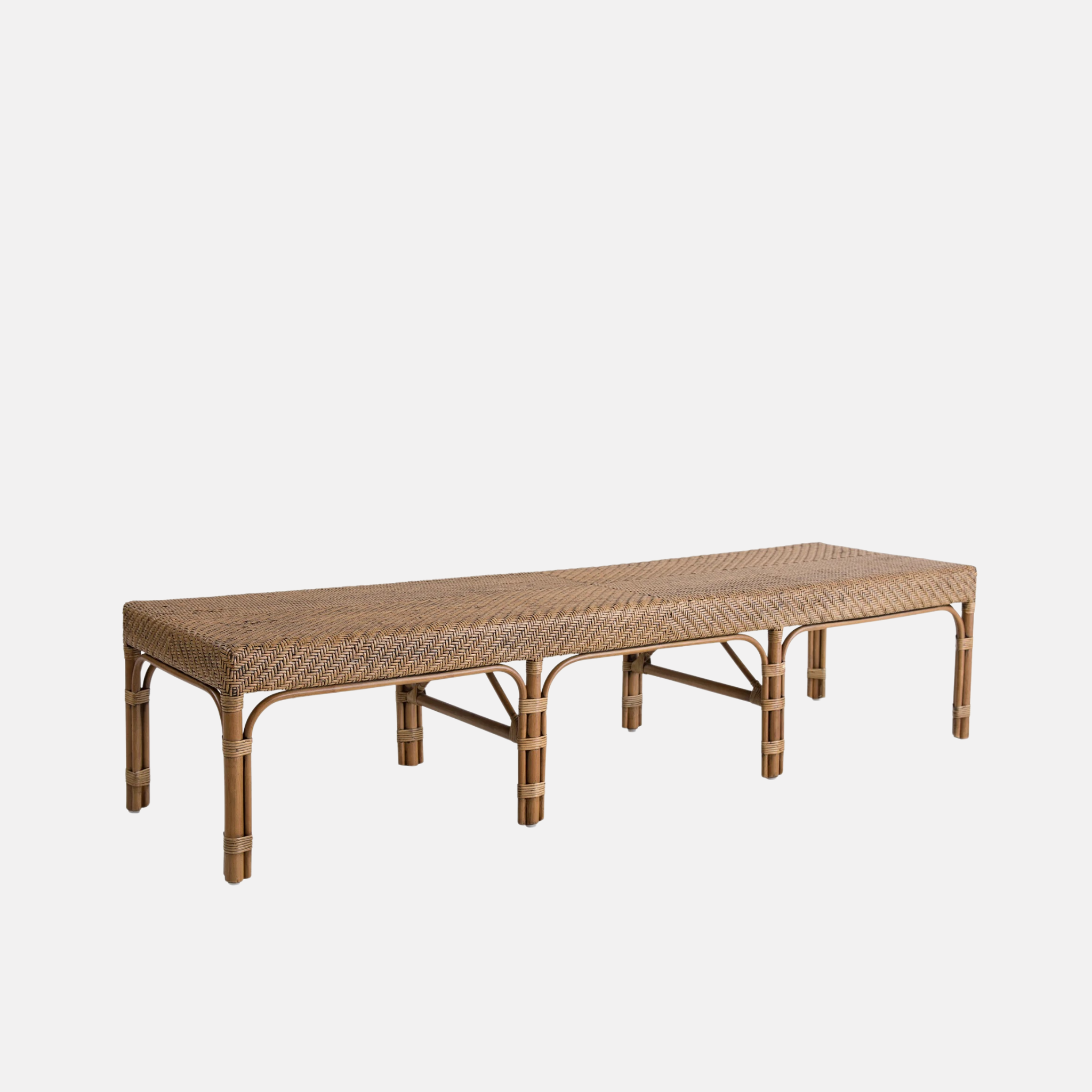 Luis Rattan Bench