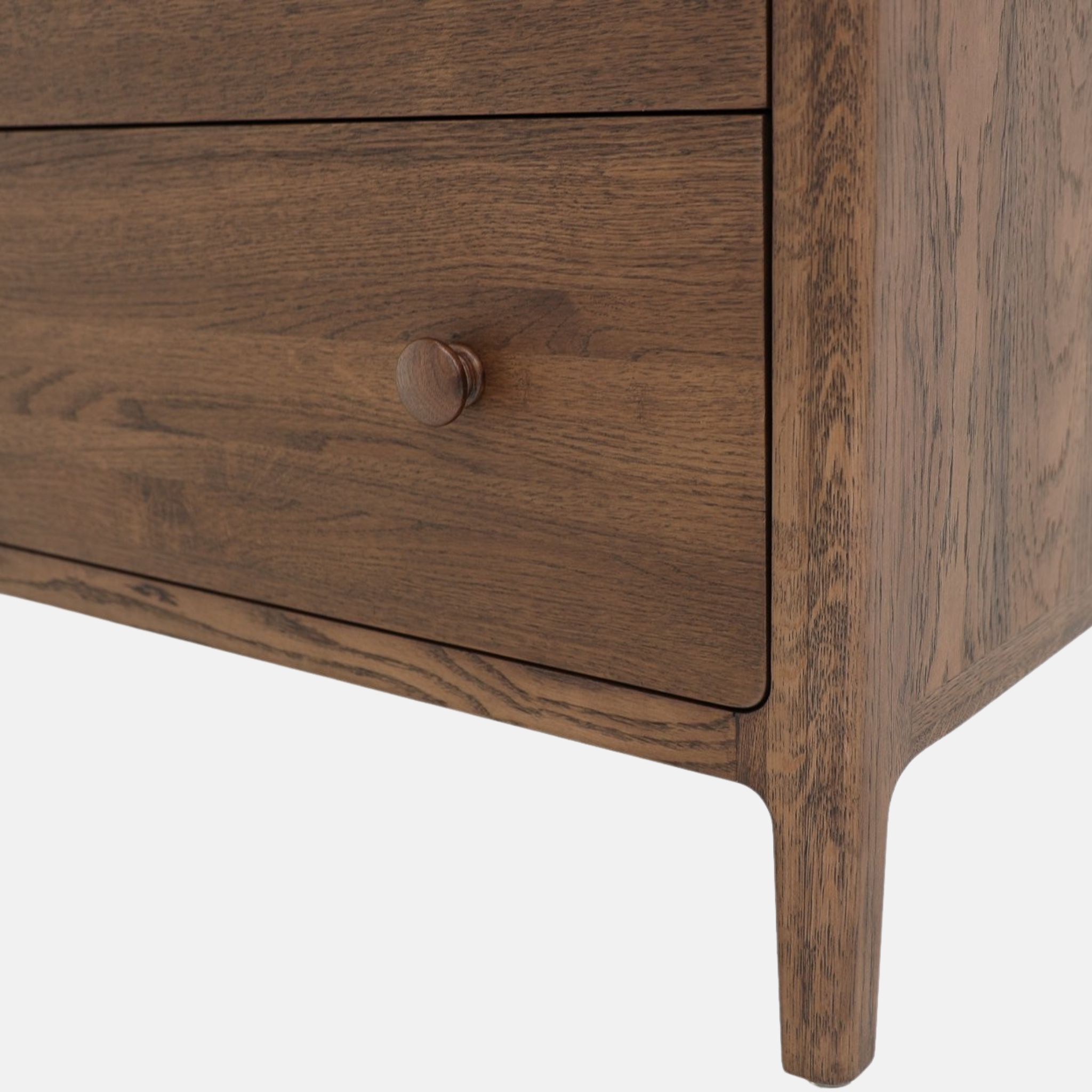 Lunde Walnut Six Drawer Chest