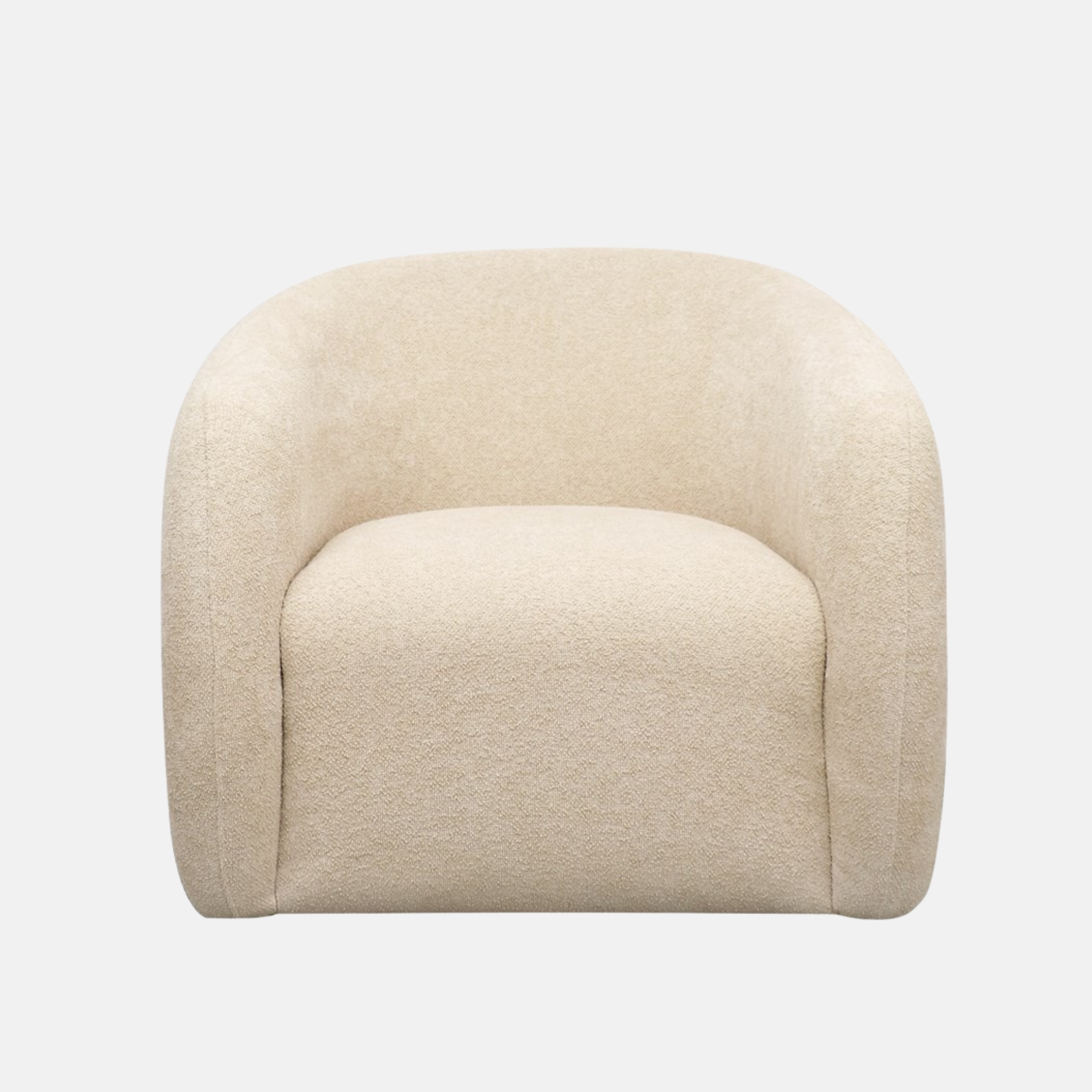 Max Swivel Armchair - Natural