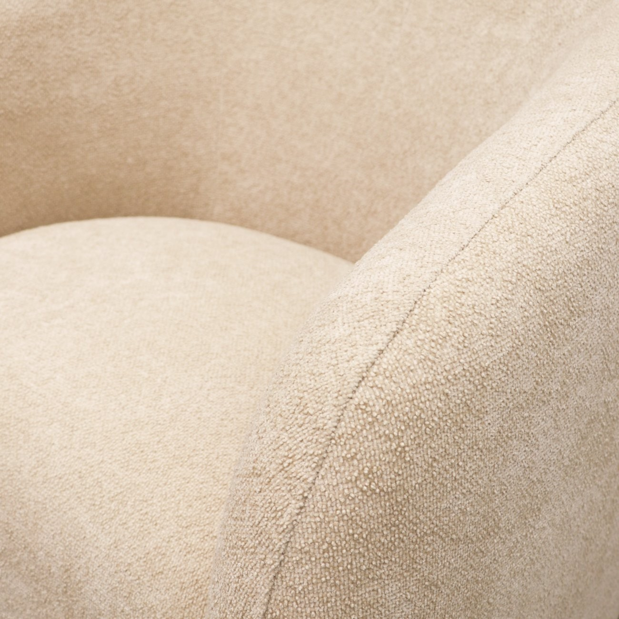 Max Swivel Armchair - Natural