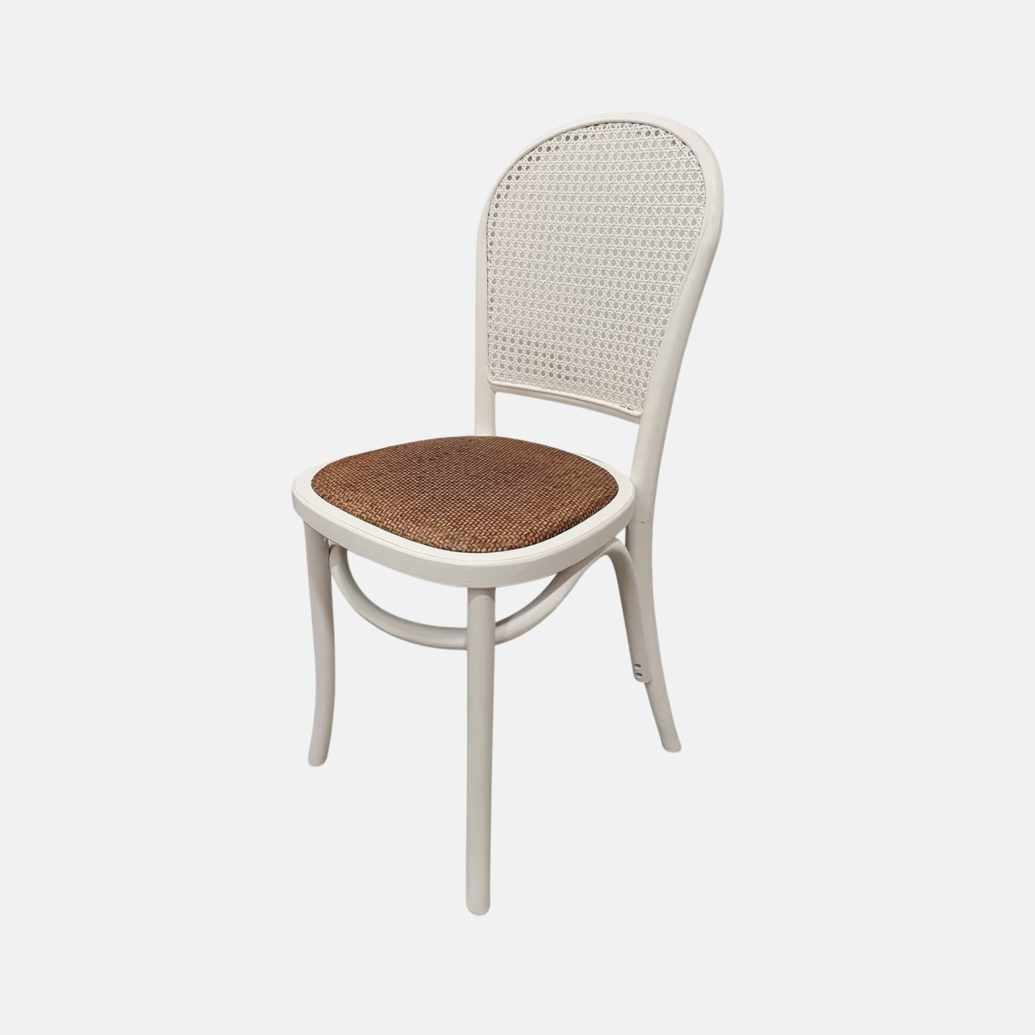 Mylo Rattan Dining Chair White