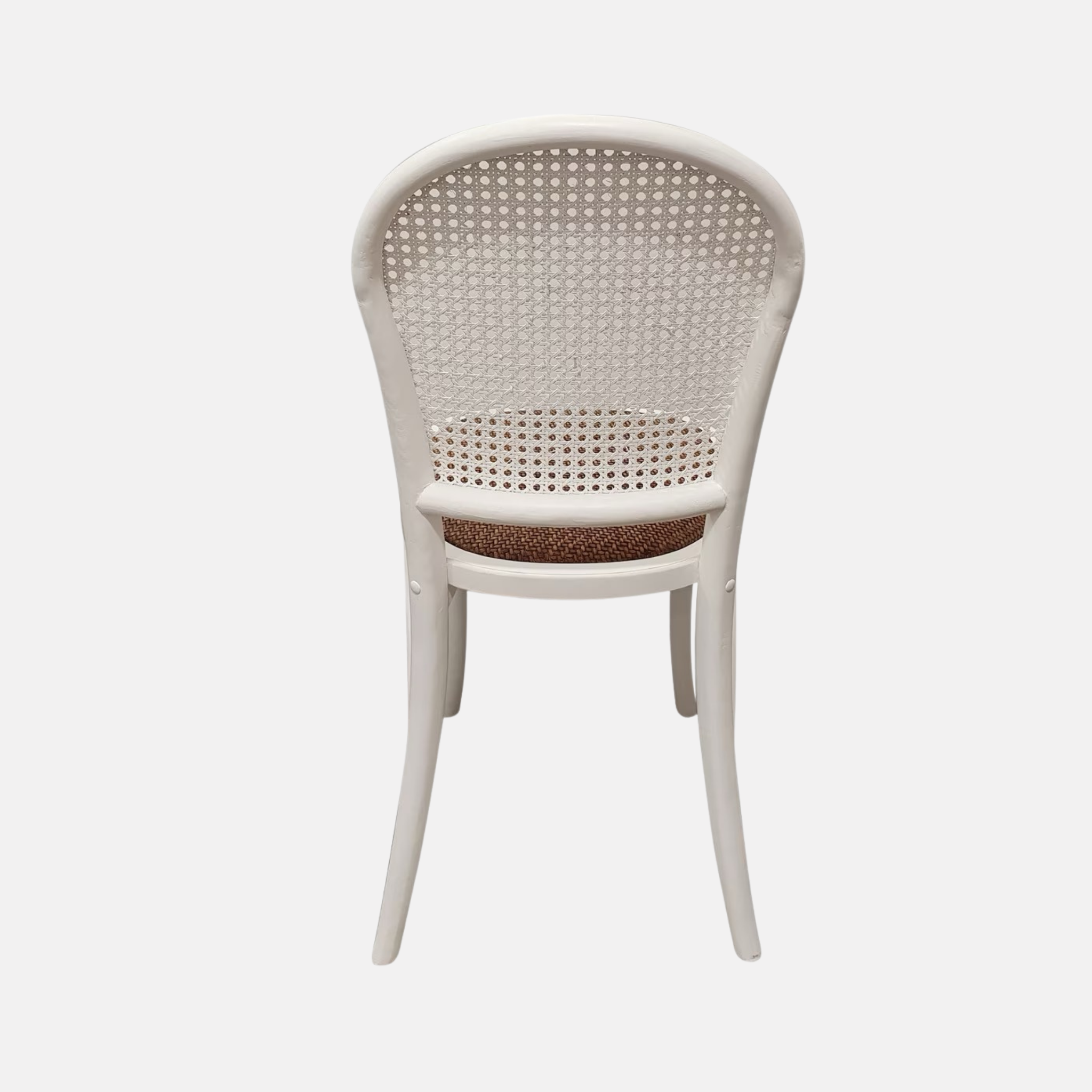 Mylo Rattan Dining Chair White