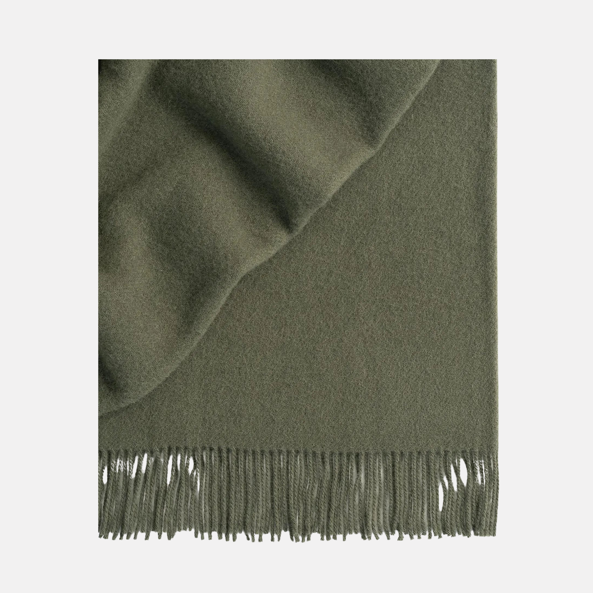 Nevis 100% NZ Lambswool Throw - Juniper