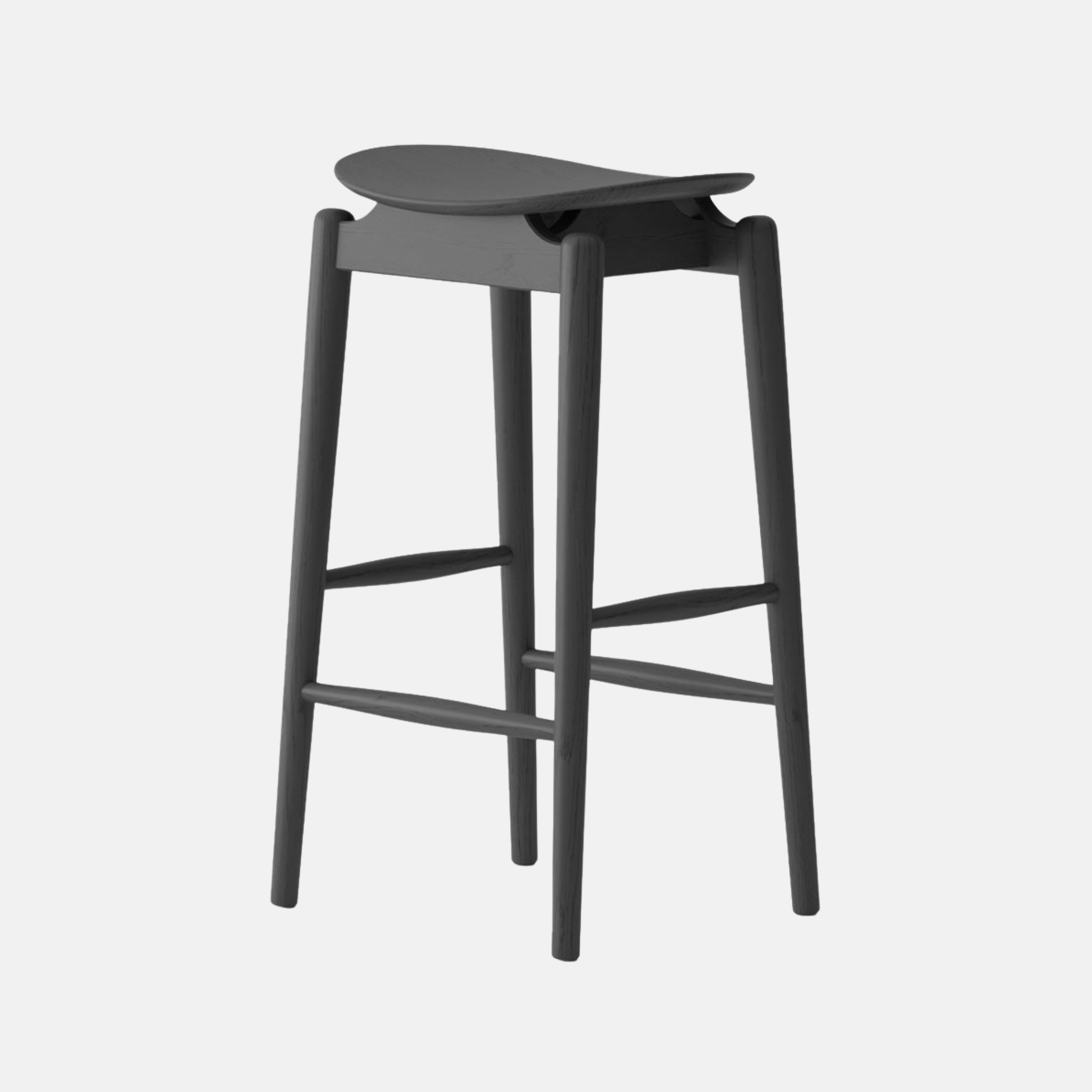 Oslo Barstool - Black