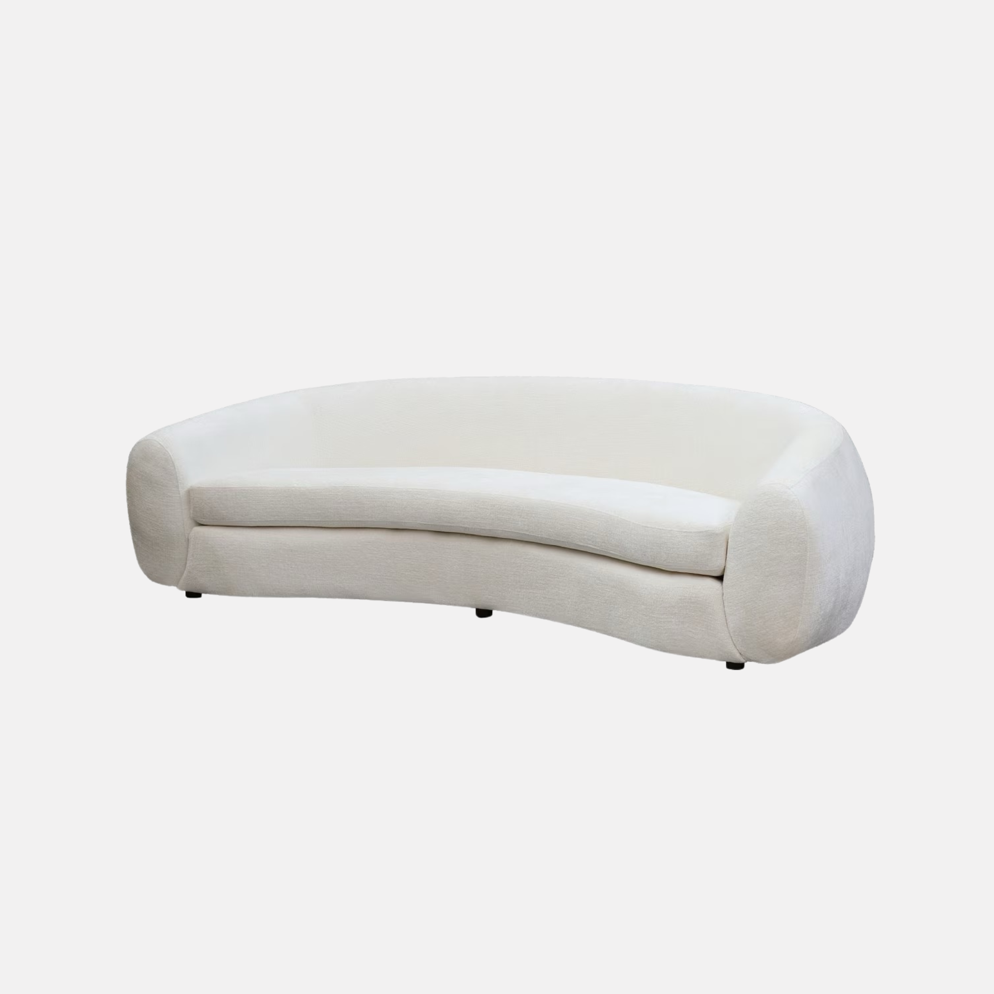 Ormond Boucle Curved Sofa