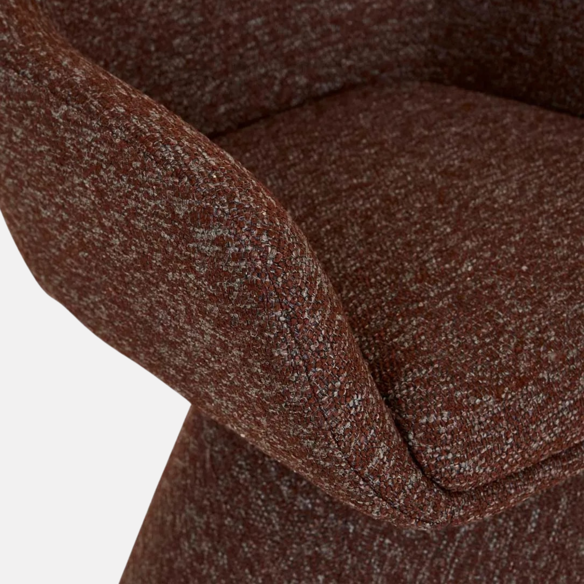 Paula Swivel Dinging Chair - Russet
