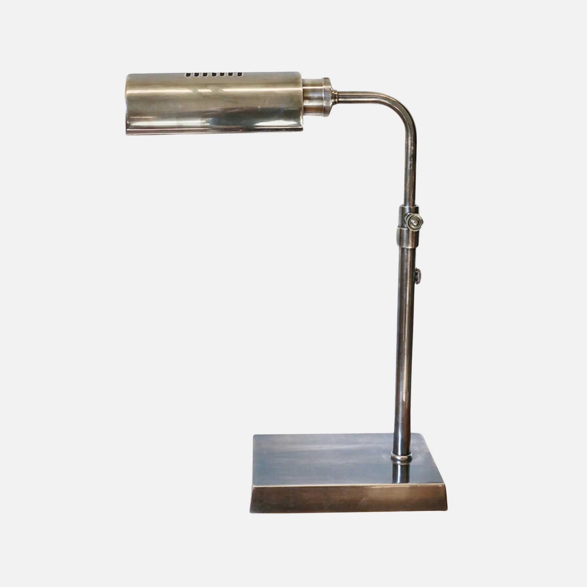 Adjustable Desk Lamp - Pewter