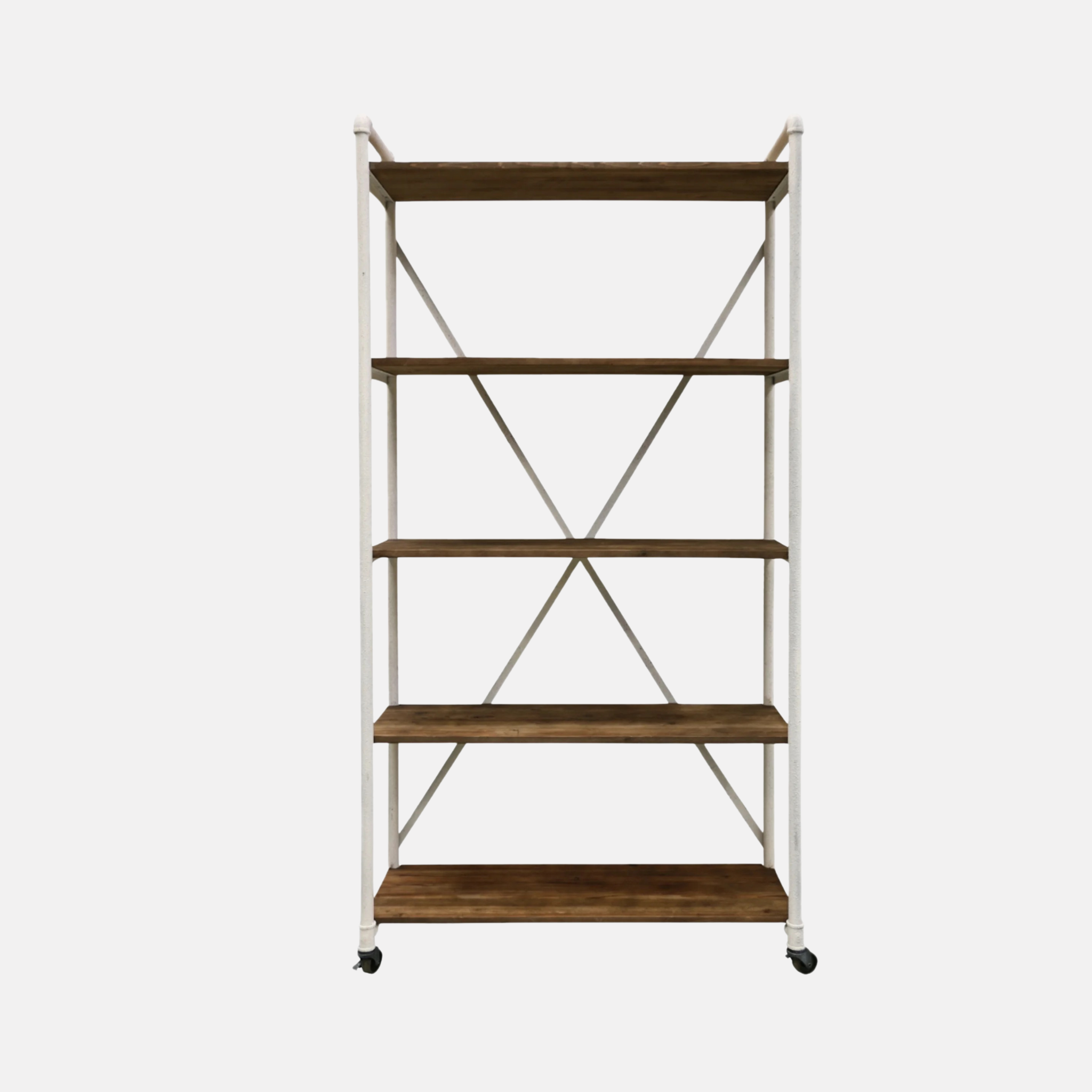 Pilo Industrial Narrow Shelves - White