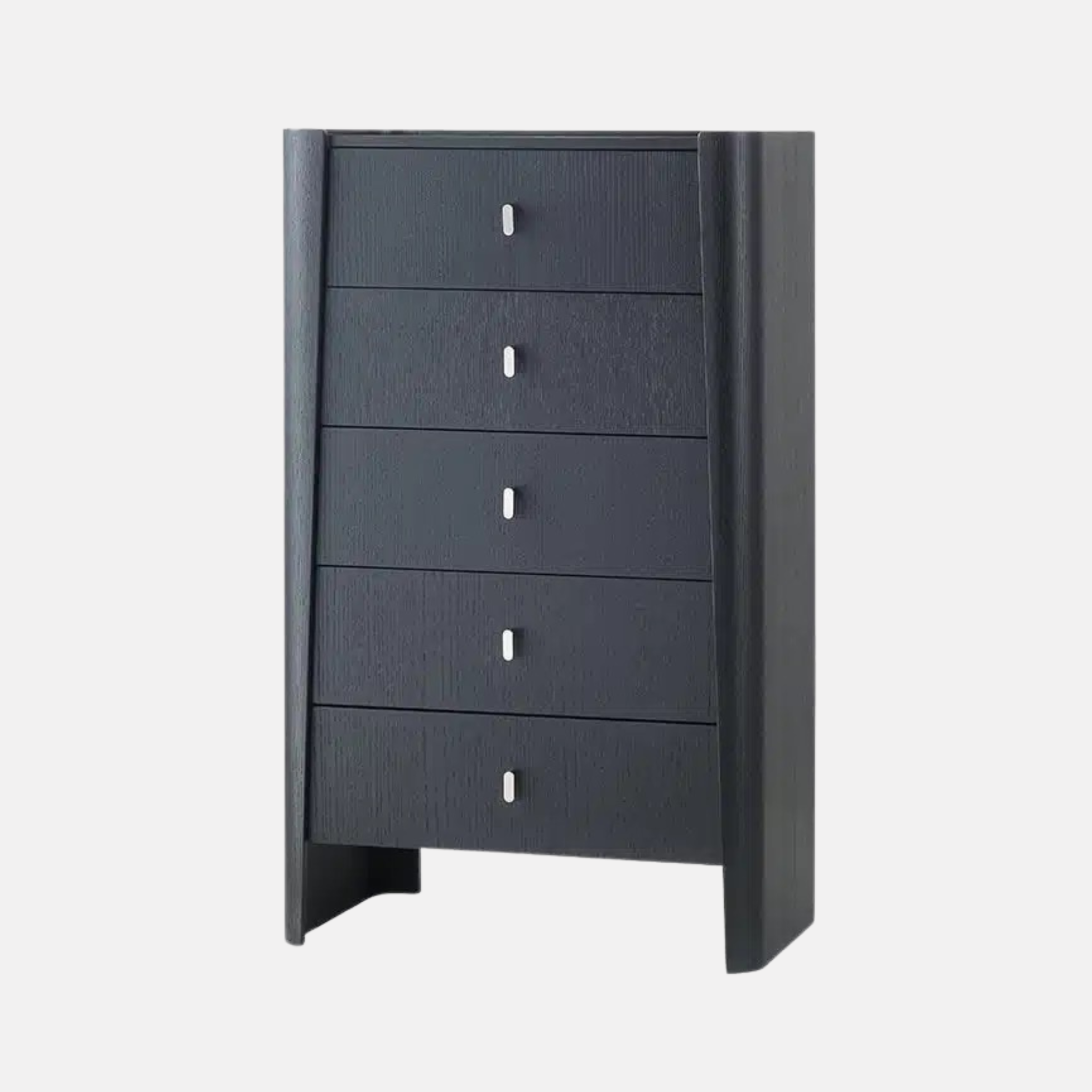 Regent 5 Drawer Chest Black