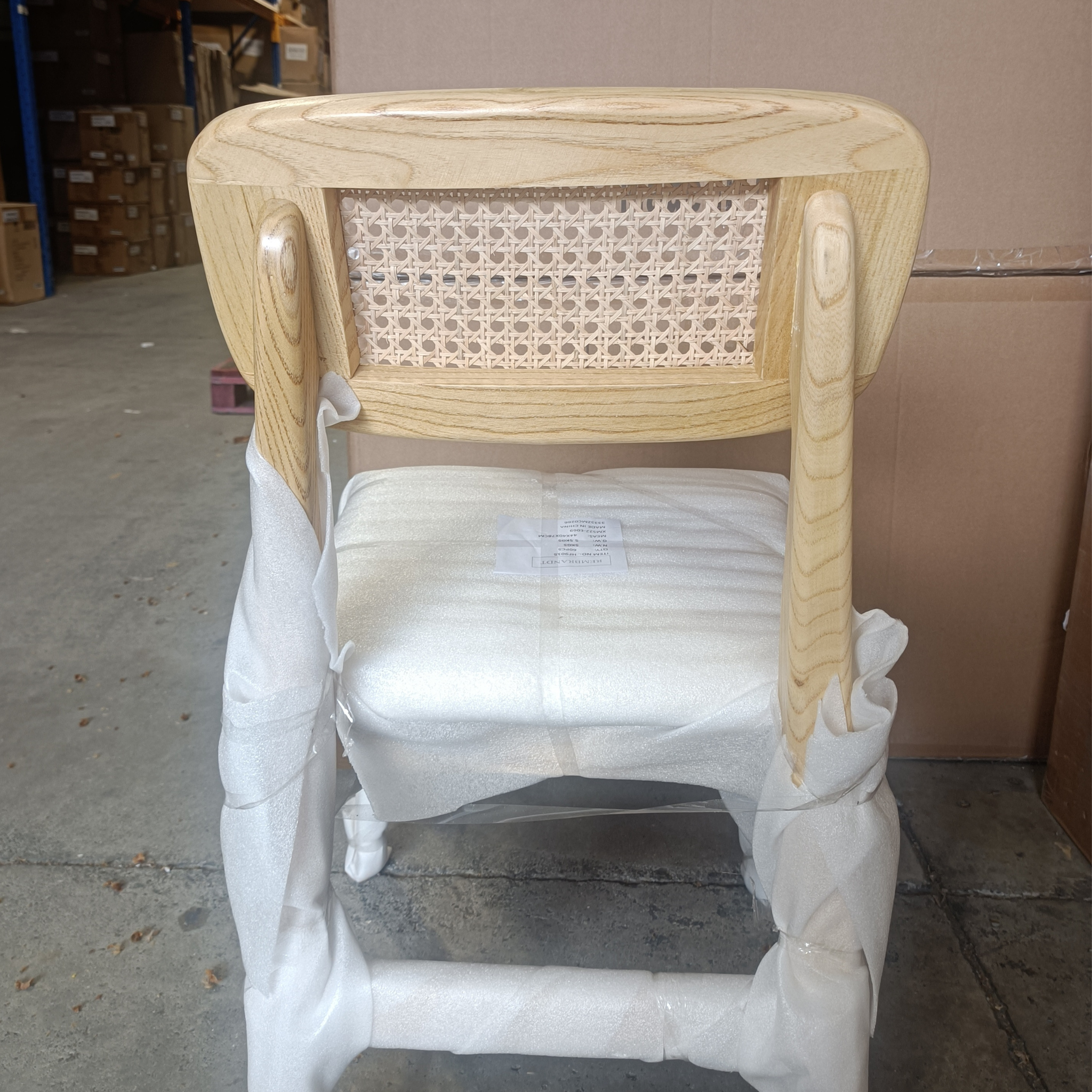 Rixo Rattan Dining Chair - Natural