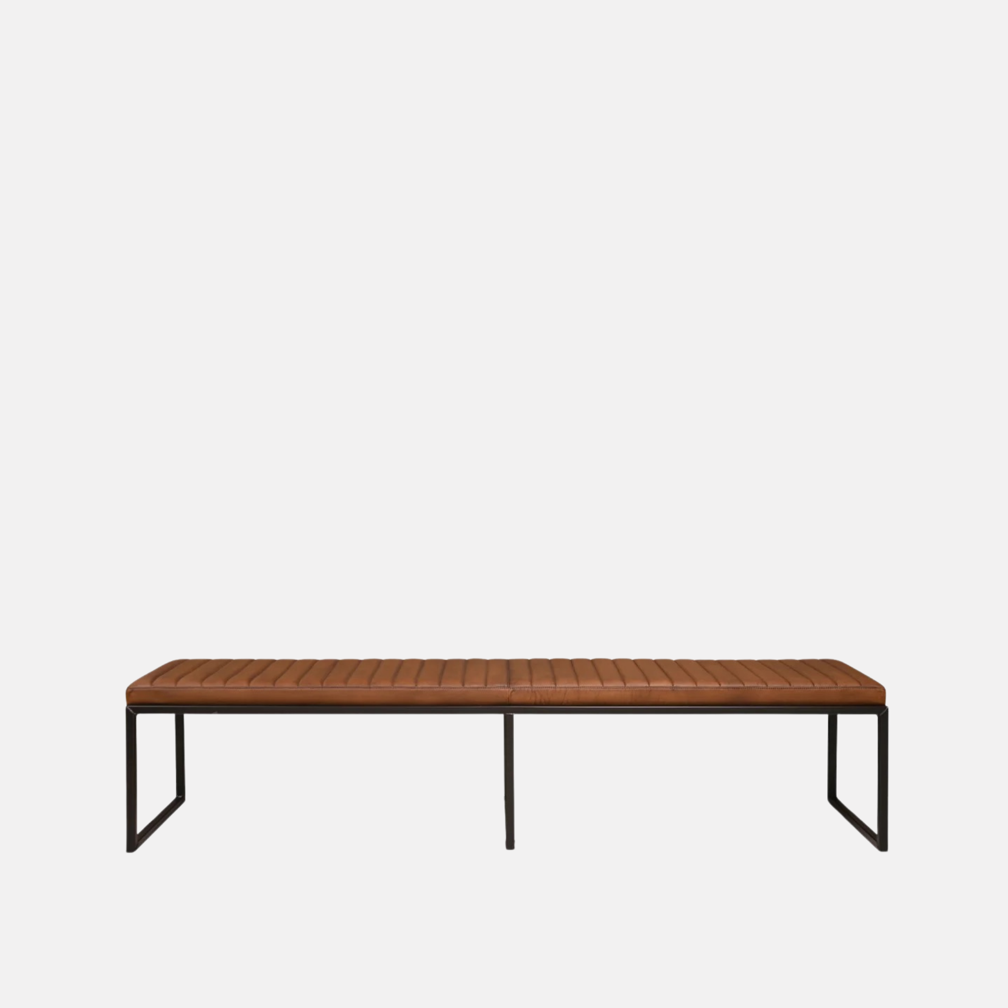 Sabina Leather Bench Seat