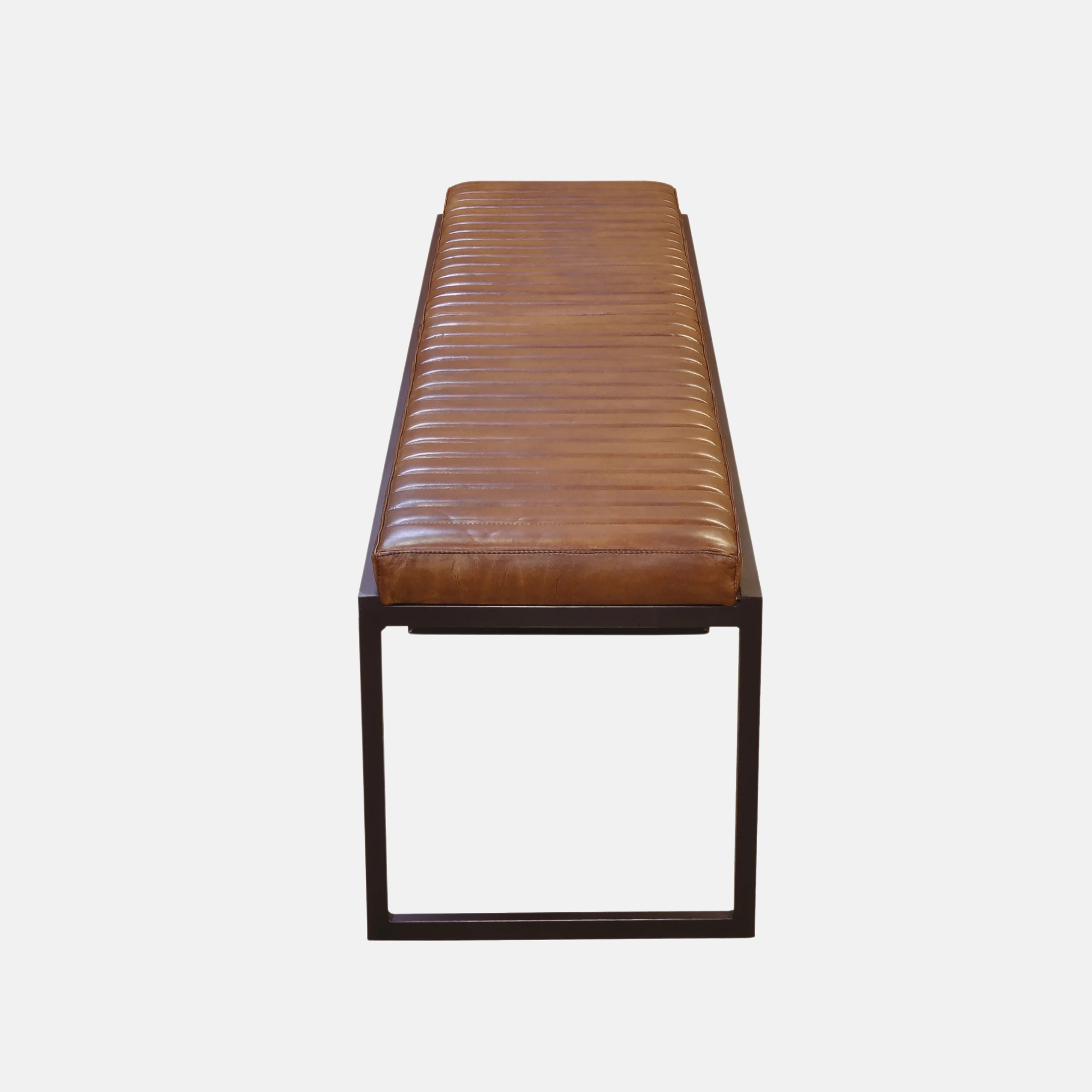 Sabina Leather Bench Seat