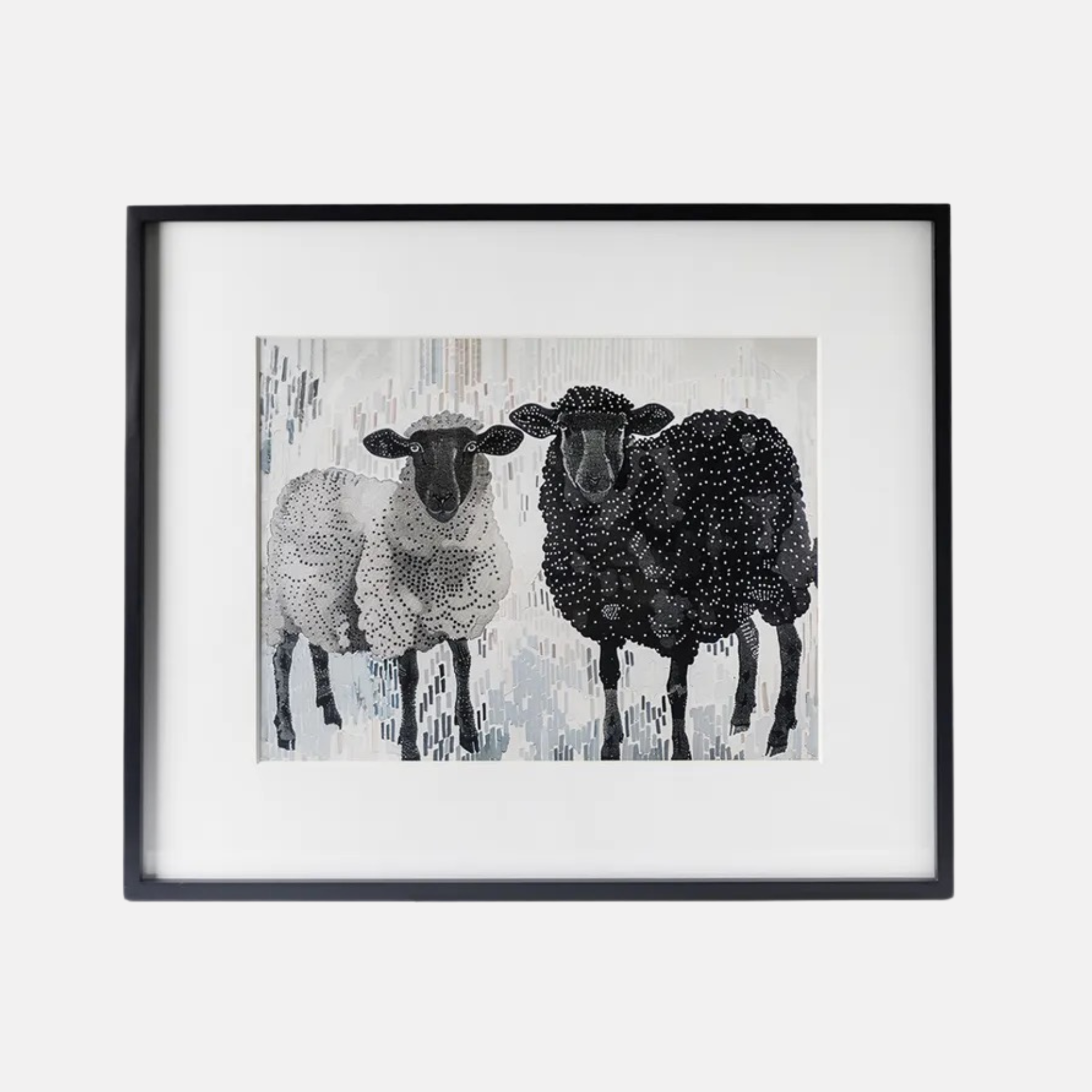 Standing Sheep Wall Art