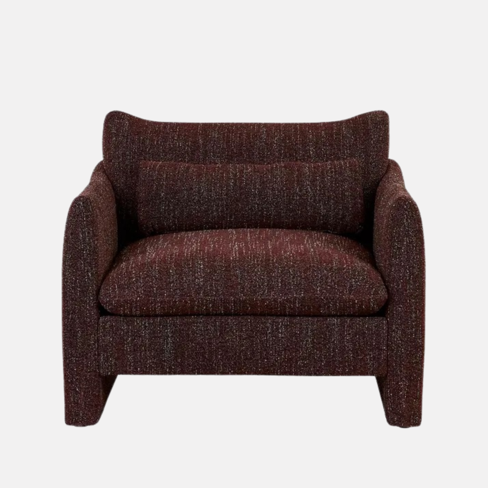 Sidney Peak Armchair - Plum