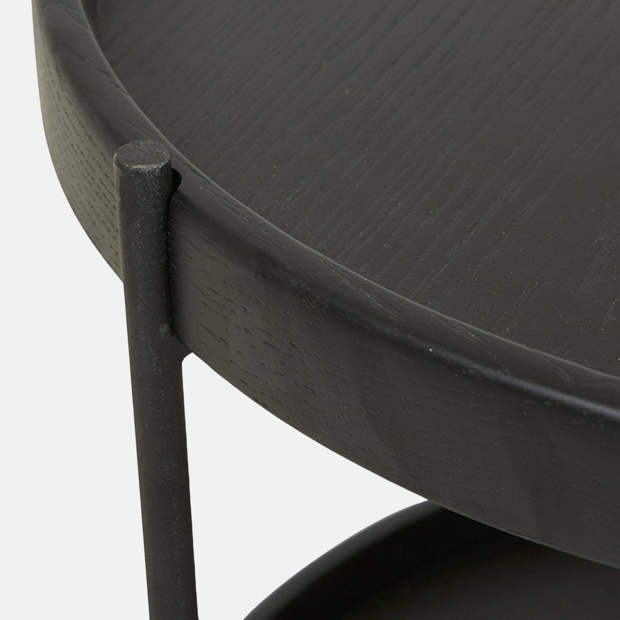 Humla Oak Coffee Table - Black