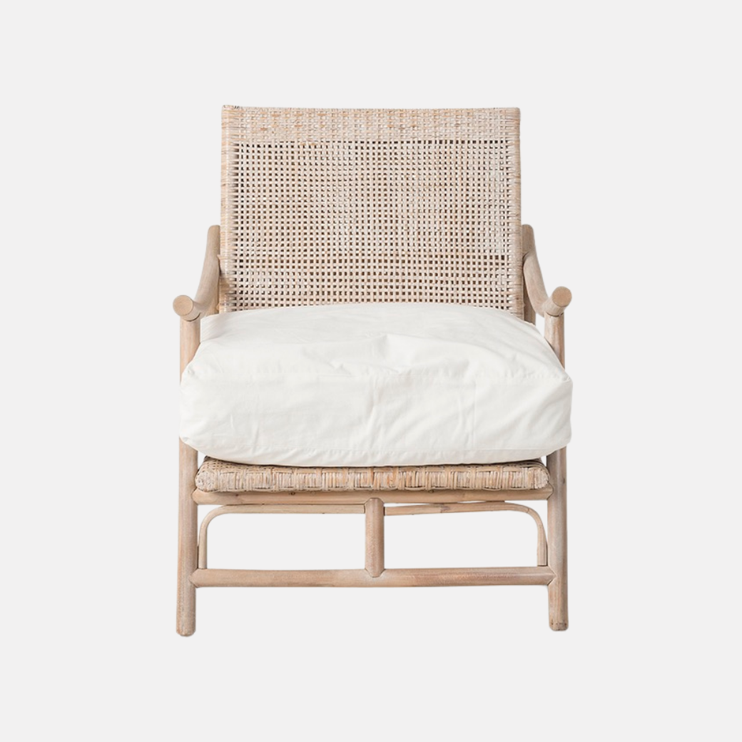 Slane Lounge Chair Whitewash
