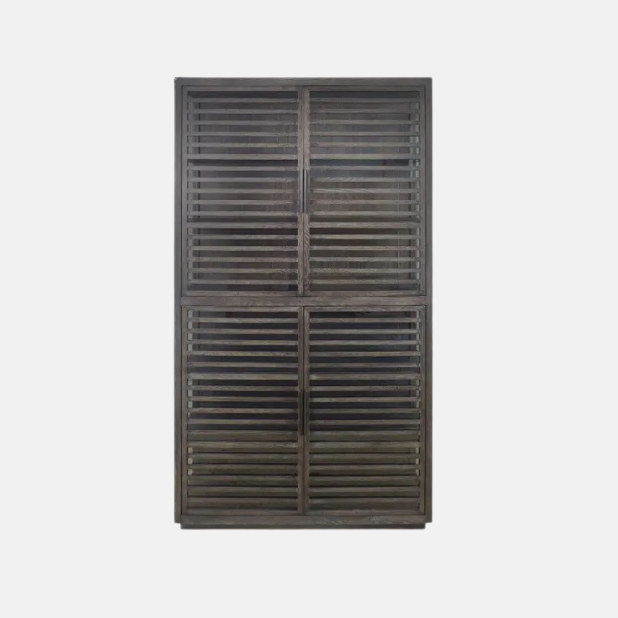 Slatted Oak Cabinet