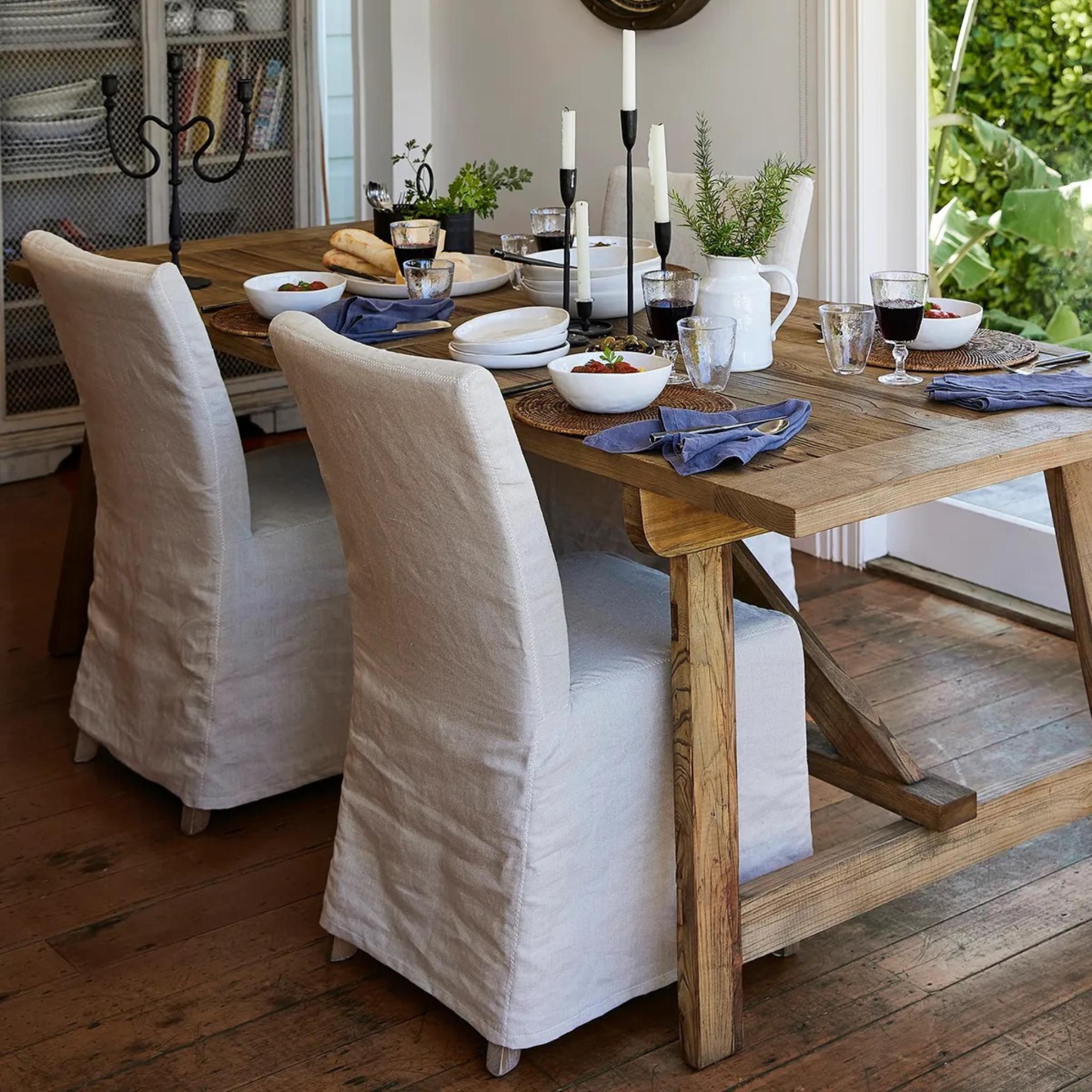 Slip Dining Chair Natural