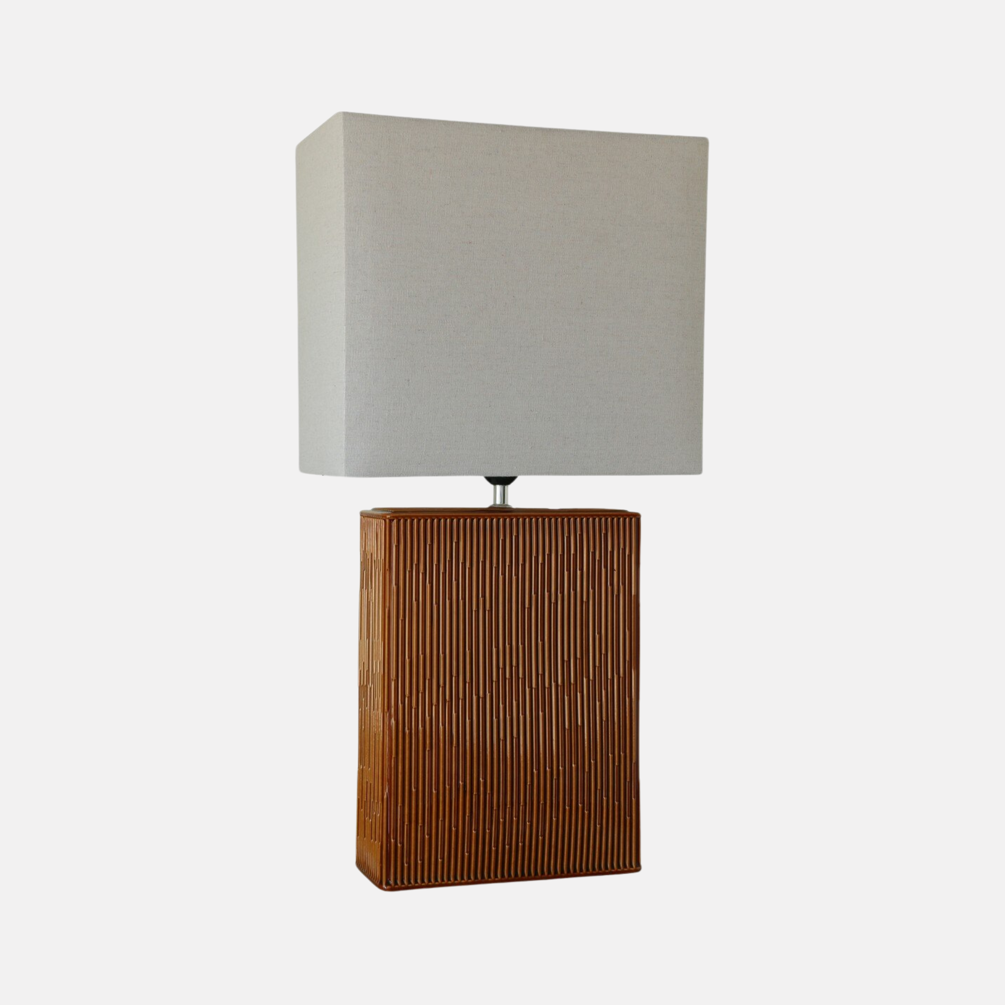 CERAMIC LAMP - Tabacco