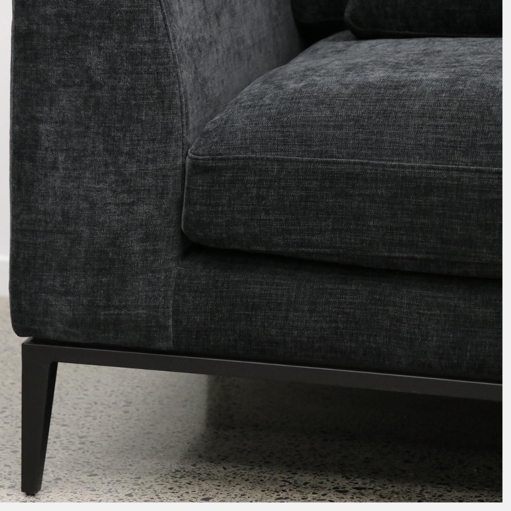 Tyson 3 Seater Sofa - Boston Black