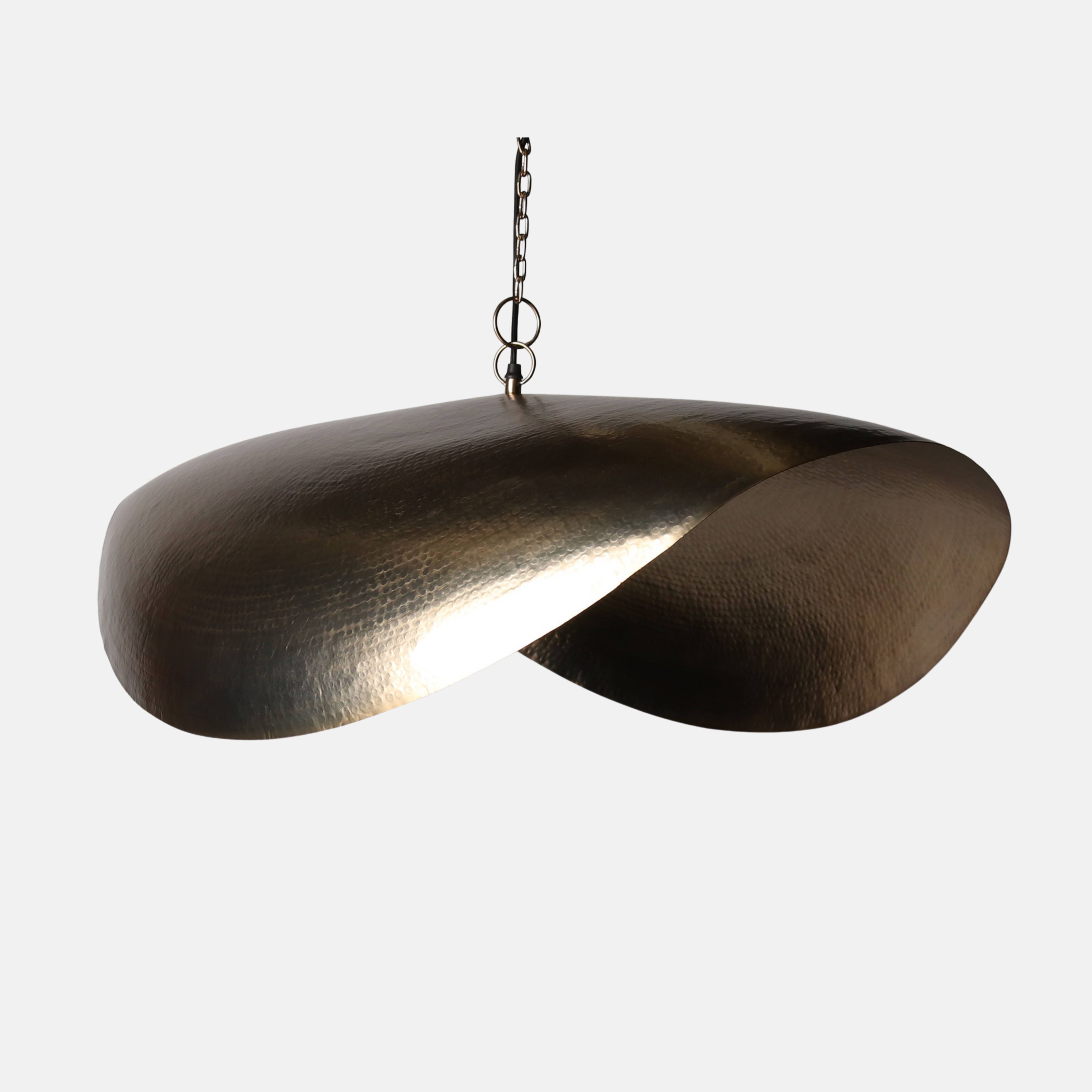 Geri Pendant Large - Brass