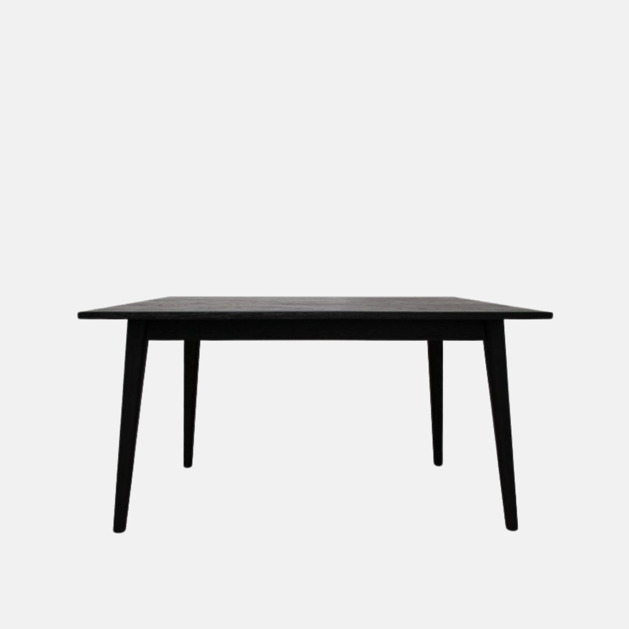 Vaasa Dining Table - Matte Black Oak