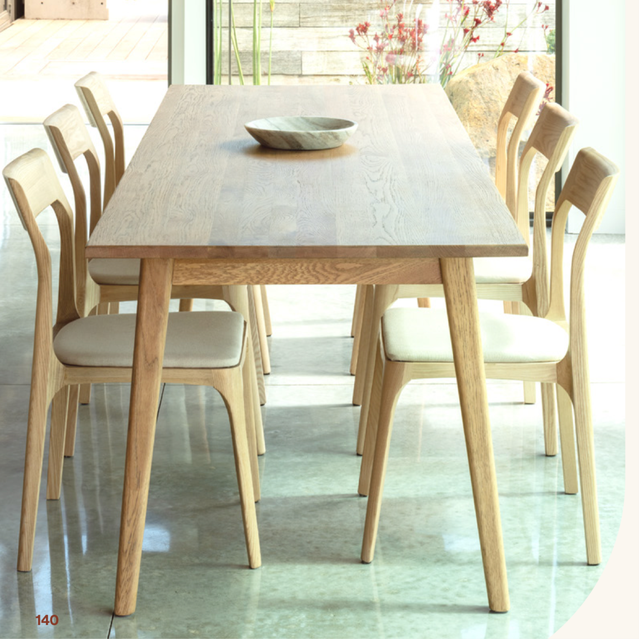 Vaasa Dining Table - American Oak
