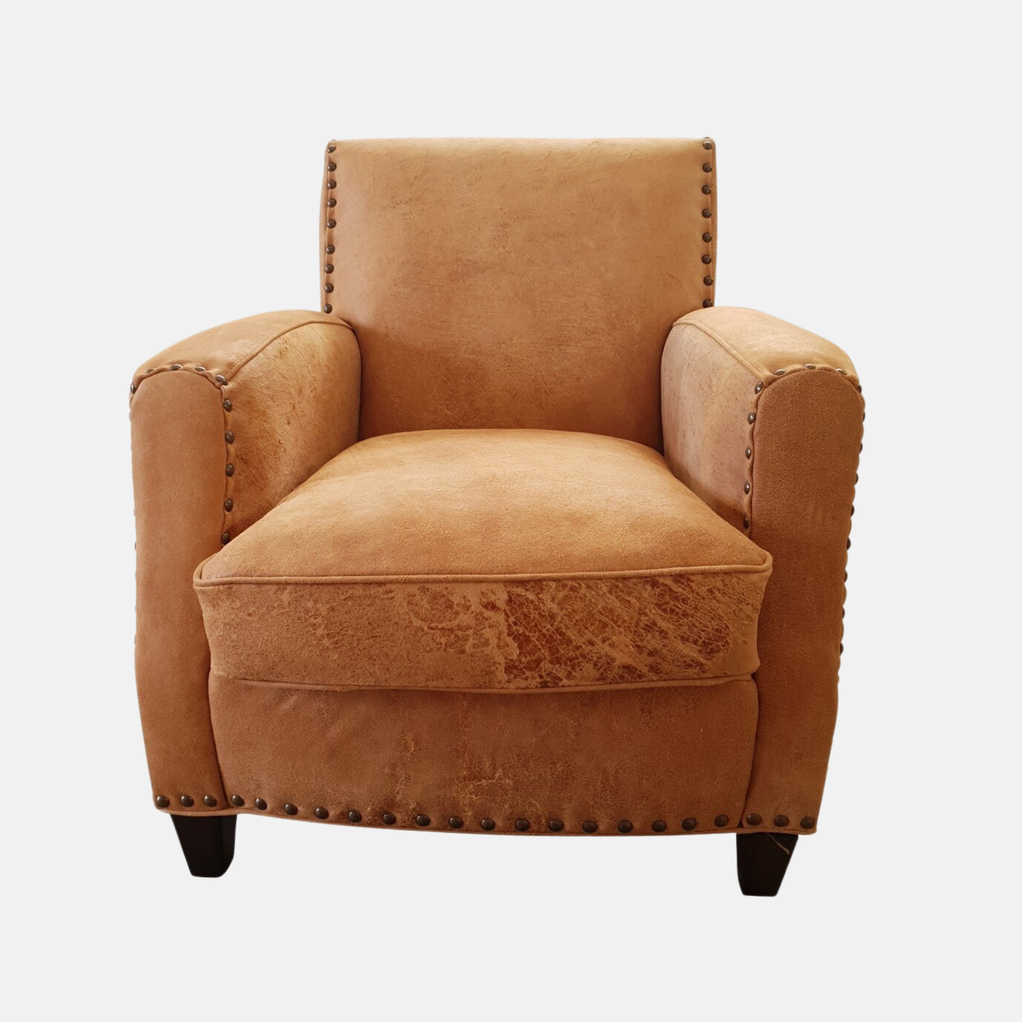Vera Leather Armchair - Camel