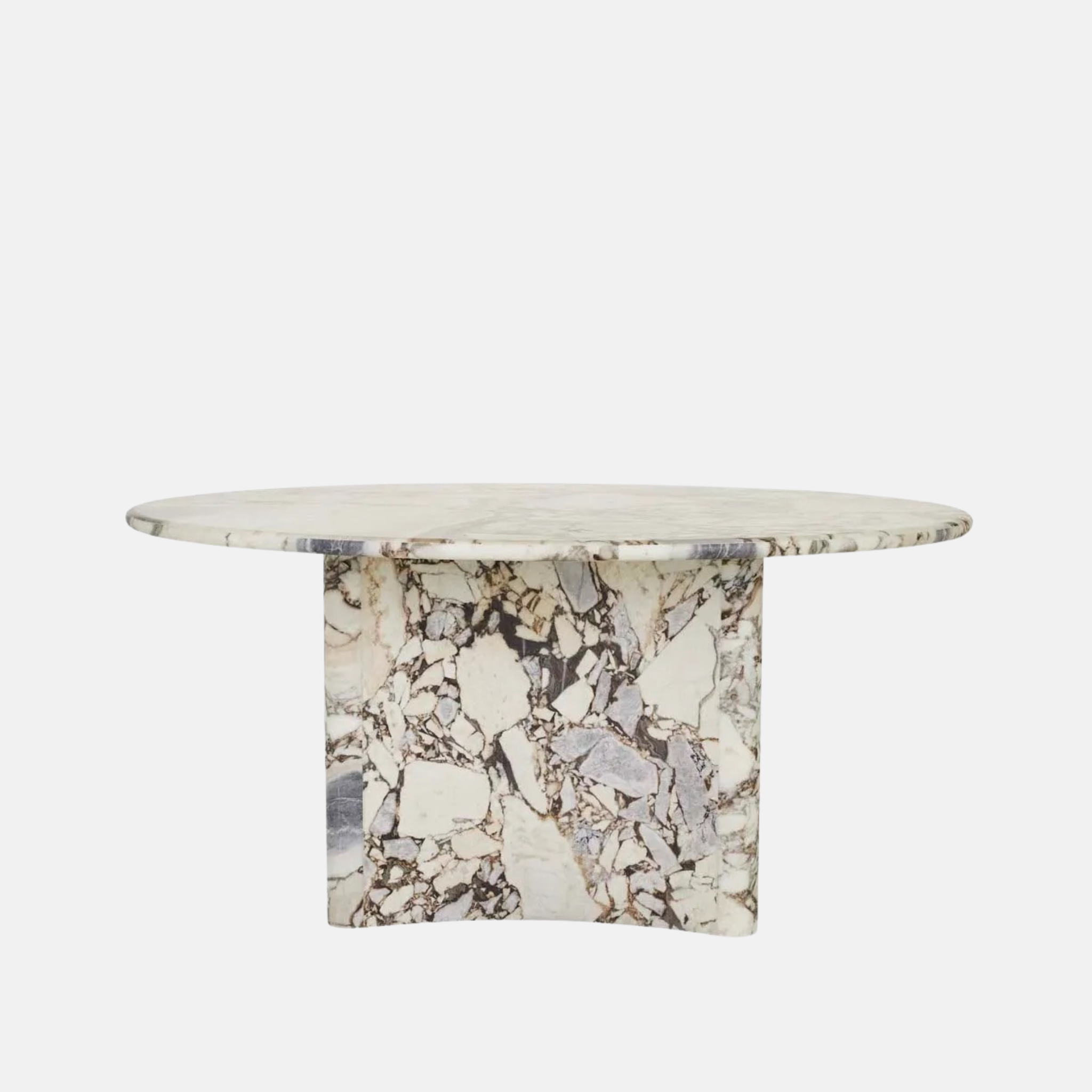 Verity Marble Round Dining Table